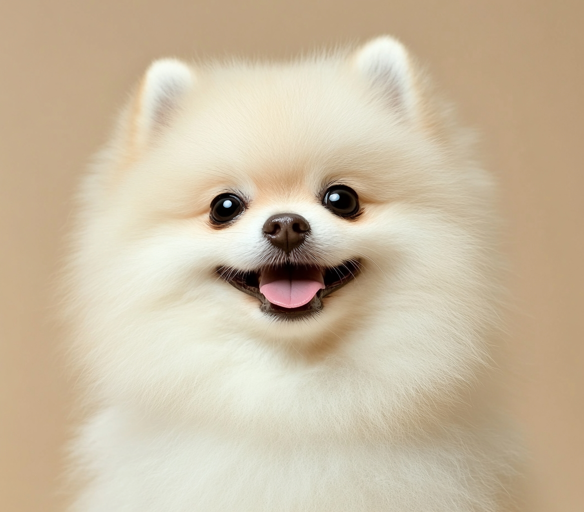 可爱博美犬萌照 宠物宣传海报来袭
