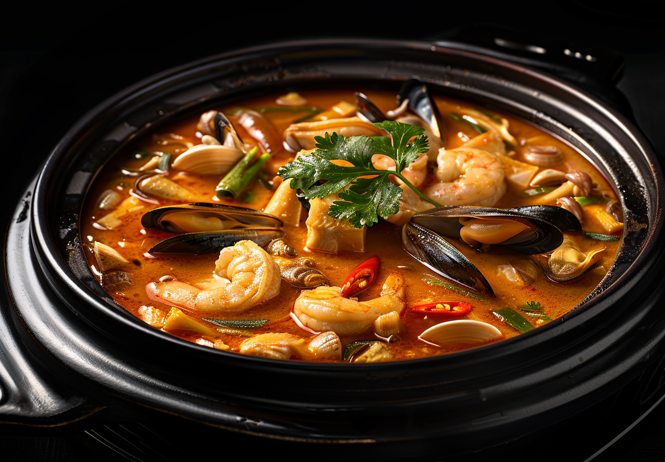 餐饮菜谱食谱美食东南亚菜泰式菜民族菜海鲜锅