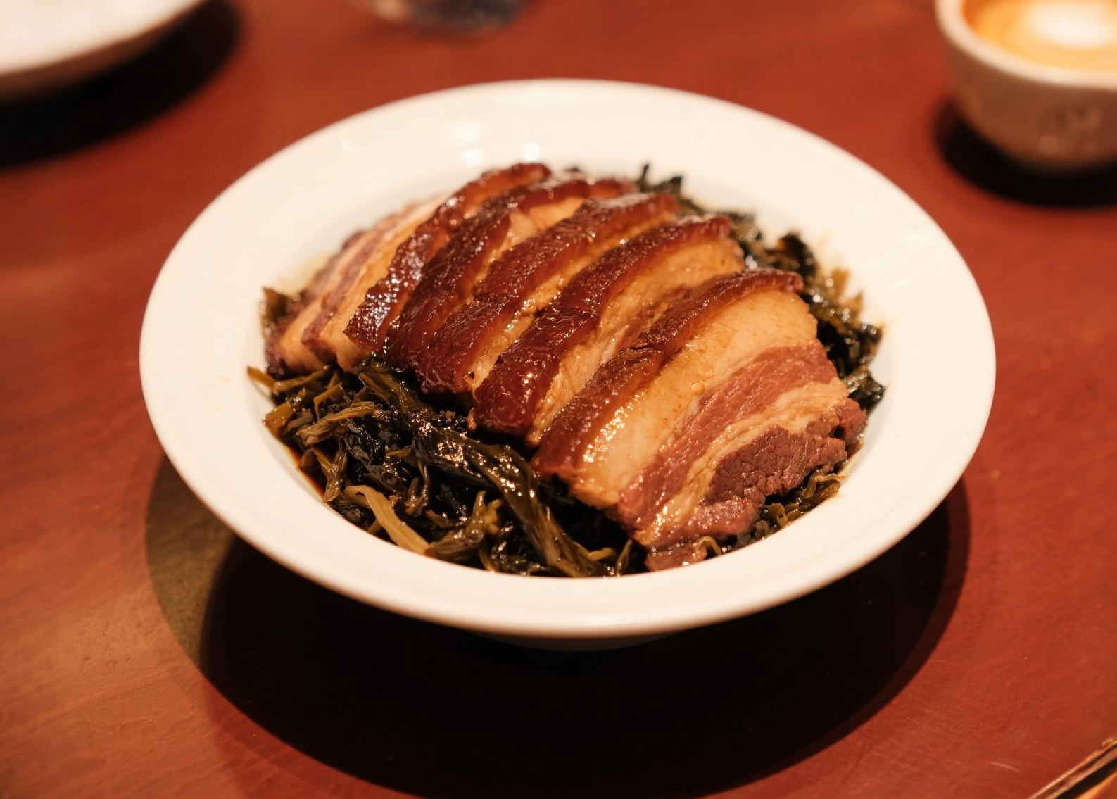 梅菜扣肉俯视