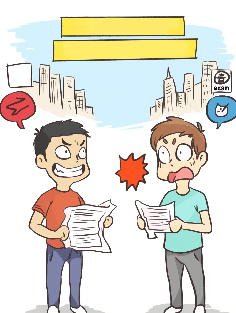 趣味漫画卡通宣传物料