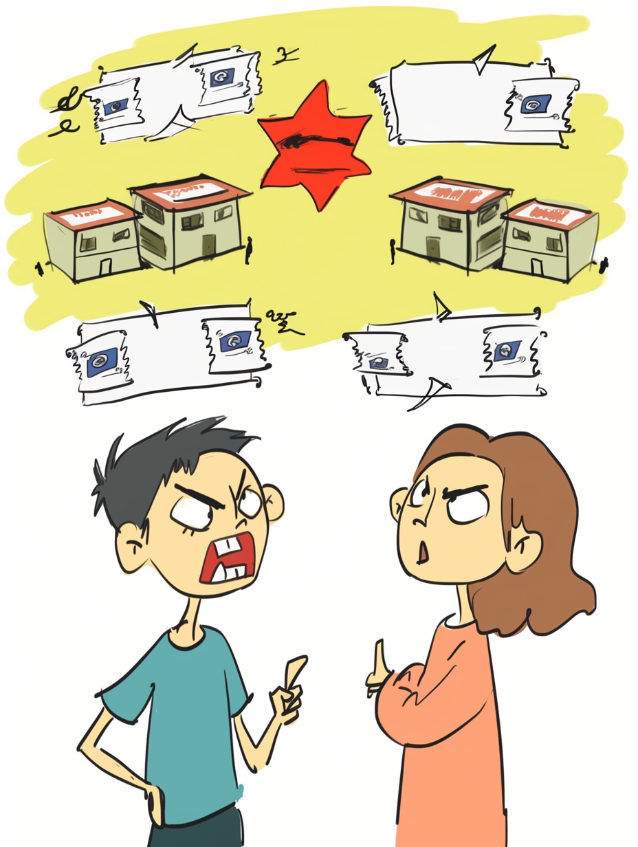 趣味漫画卡通宣传物料