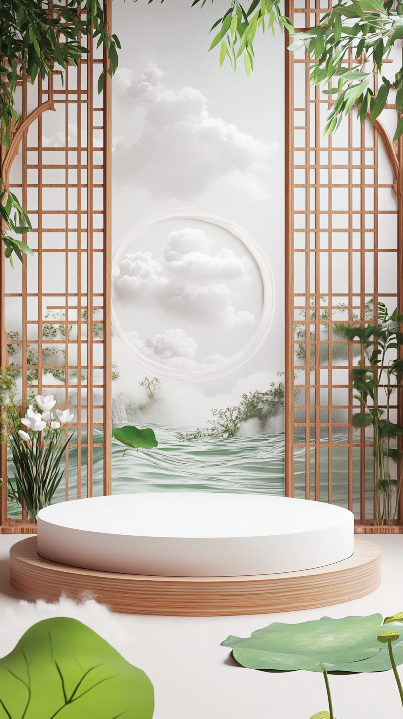 中式电商产品背景