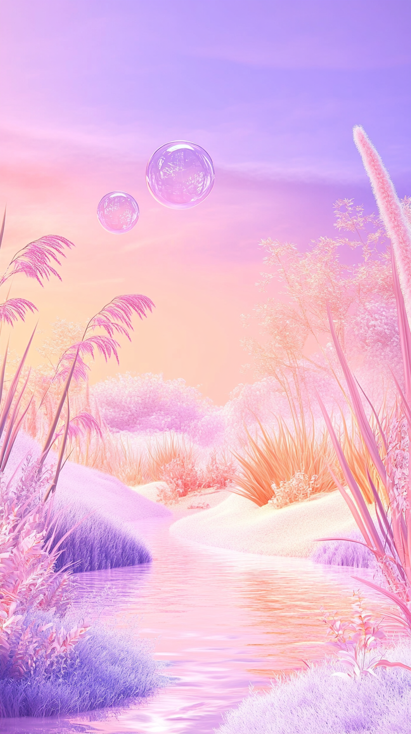 紫色梦幻电商背景