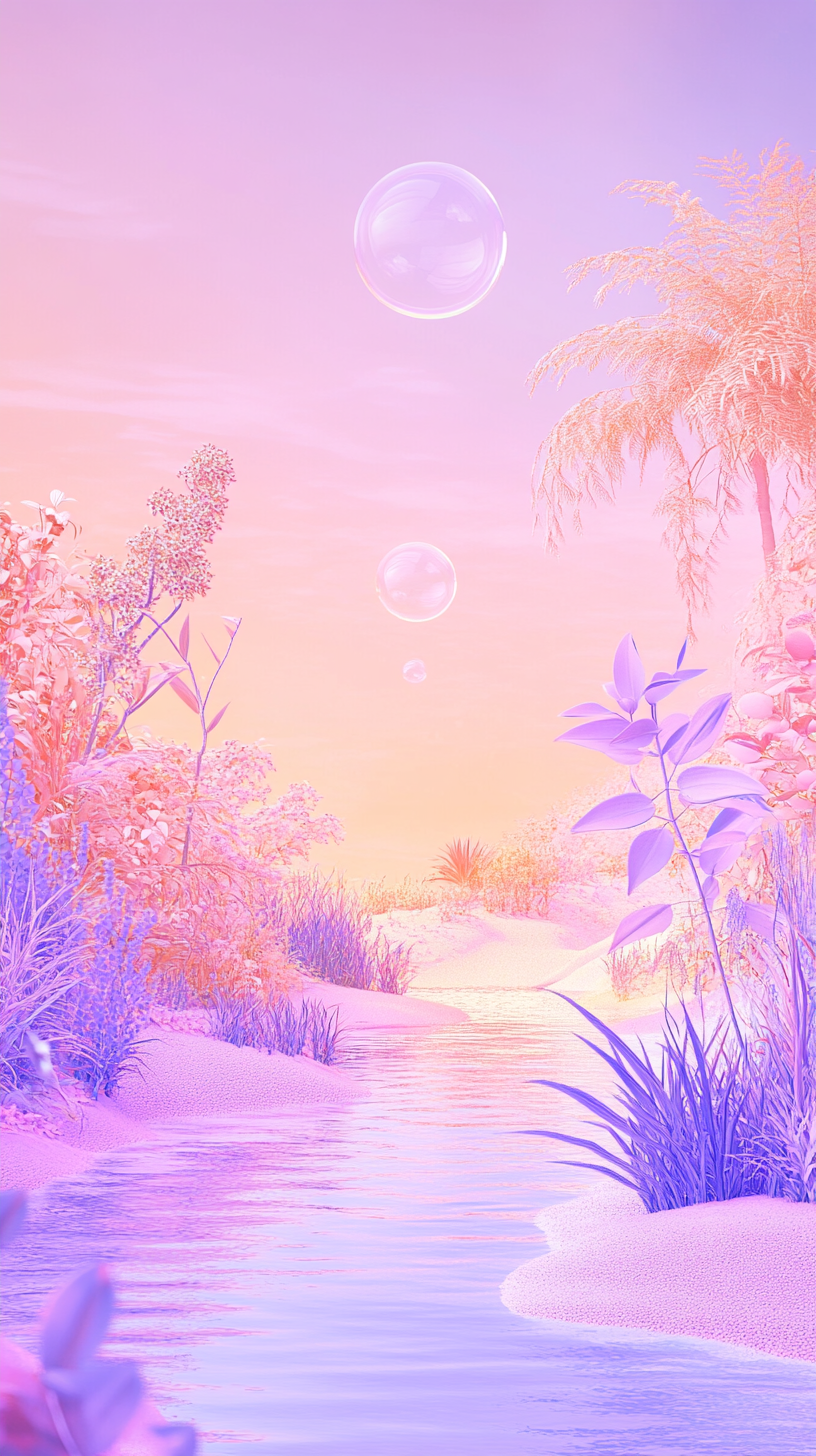 紫色梦幻电商背景