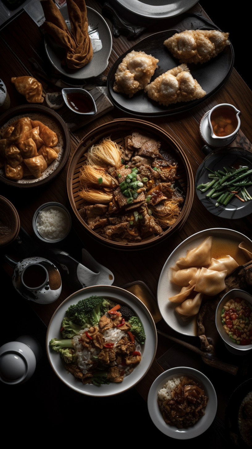丰富多样的中餐美食
