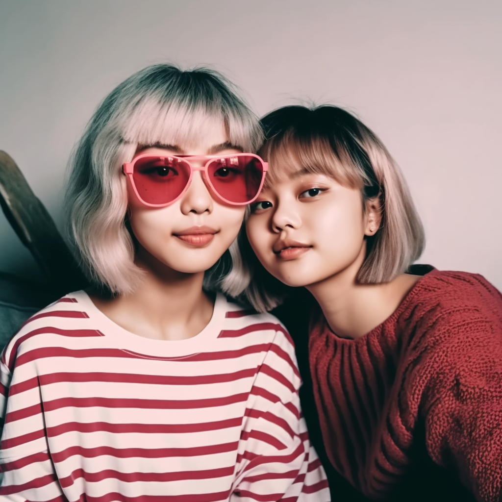 女生闺蜜合照