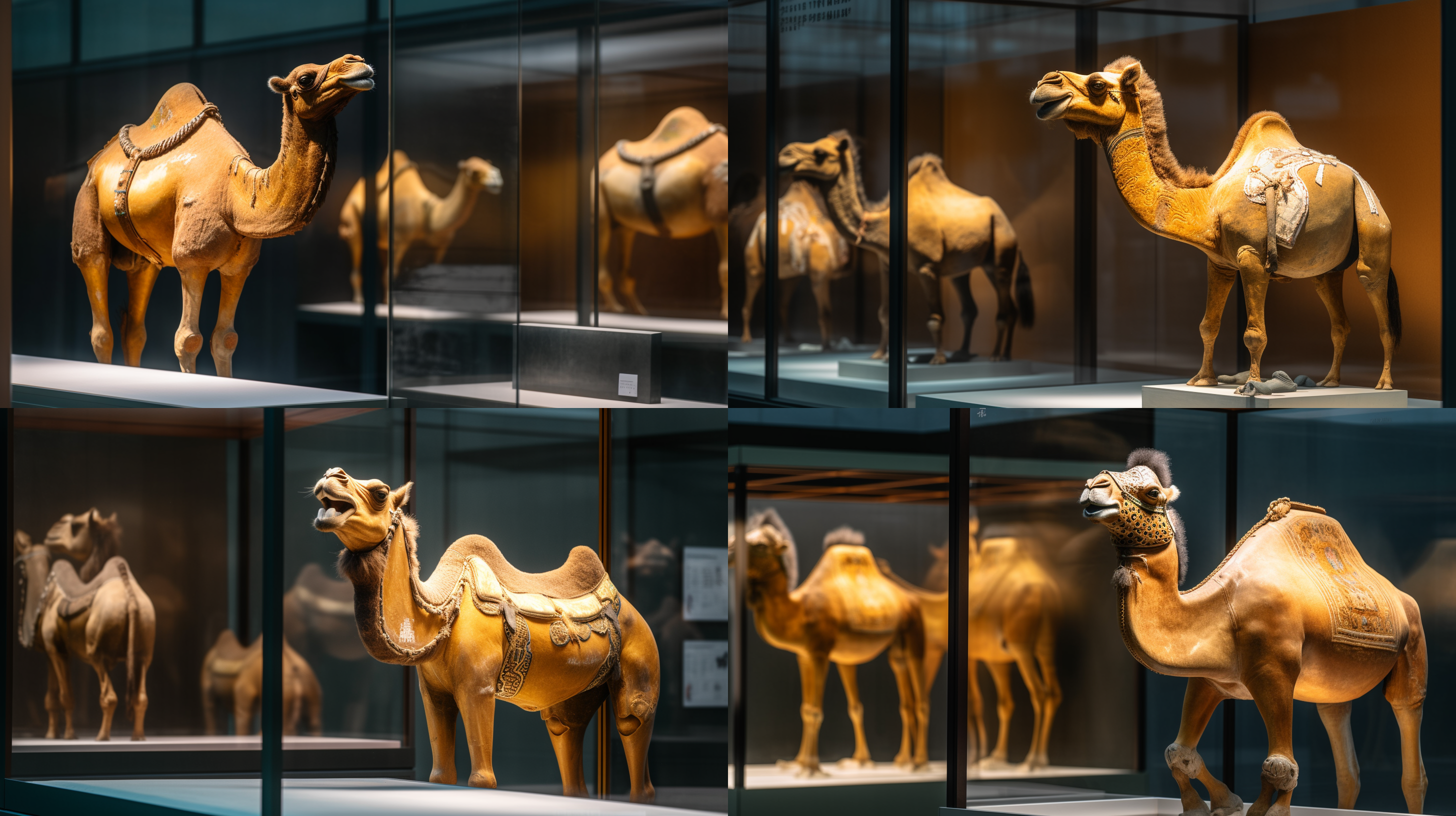 精美骆驼文物展
