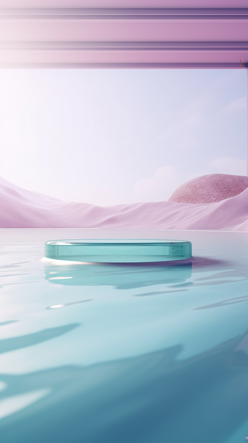 唯美3D玻璃台