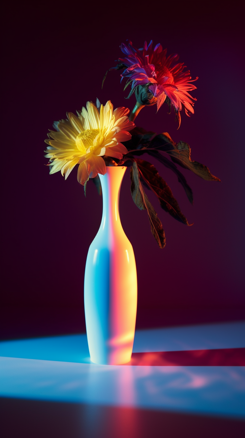 精美花瓶插鲜花