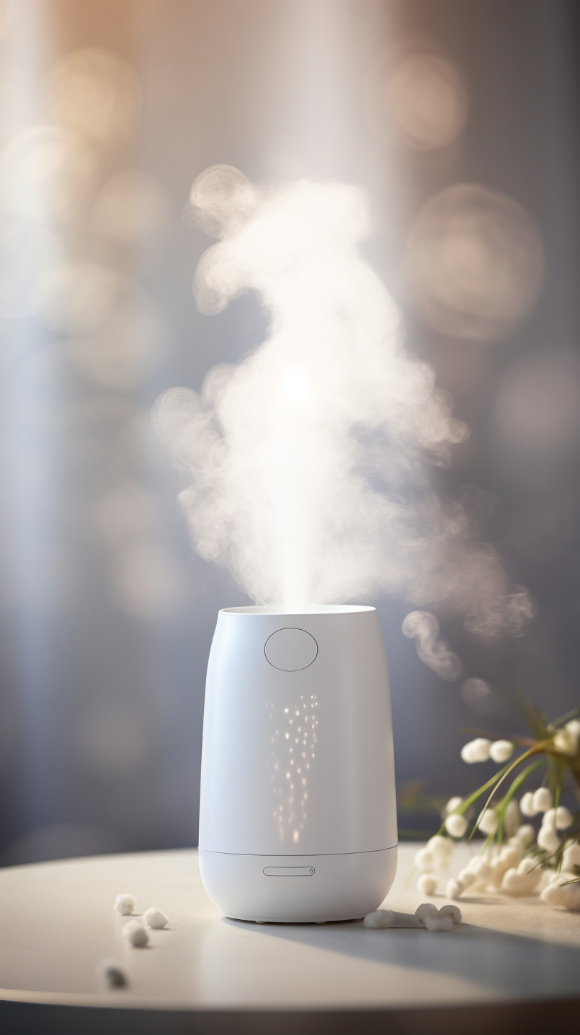 白色加湿器