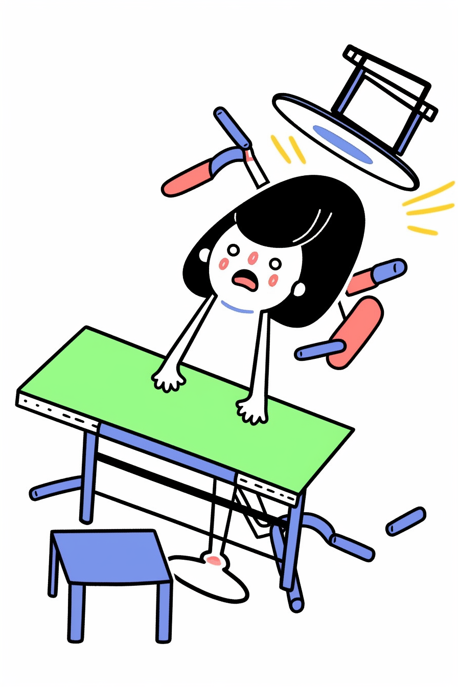 女孩漫画卡通图