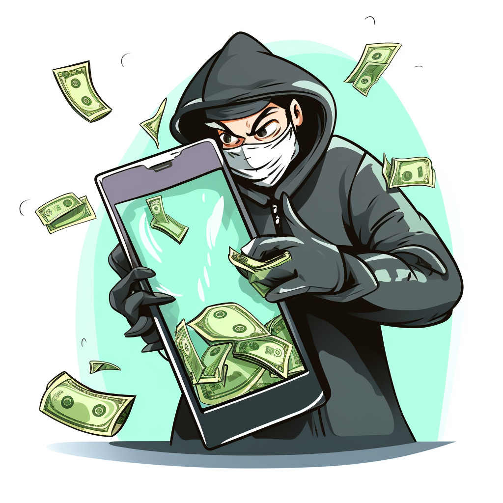 神秘人物操控手机揭露网络金融诈骗真相