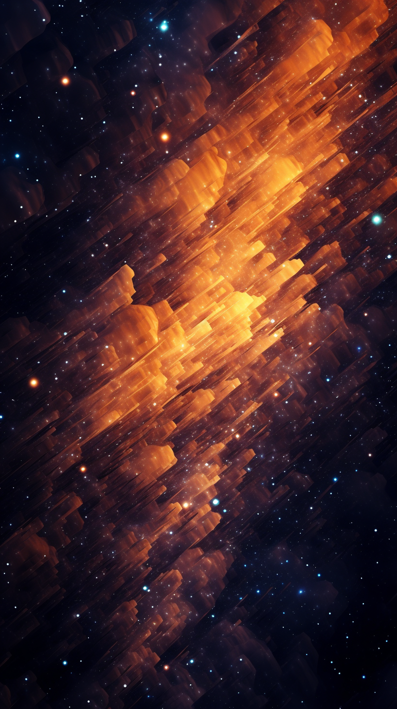 酷炫星空纹理背景手机壁纸