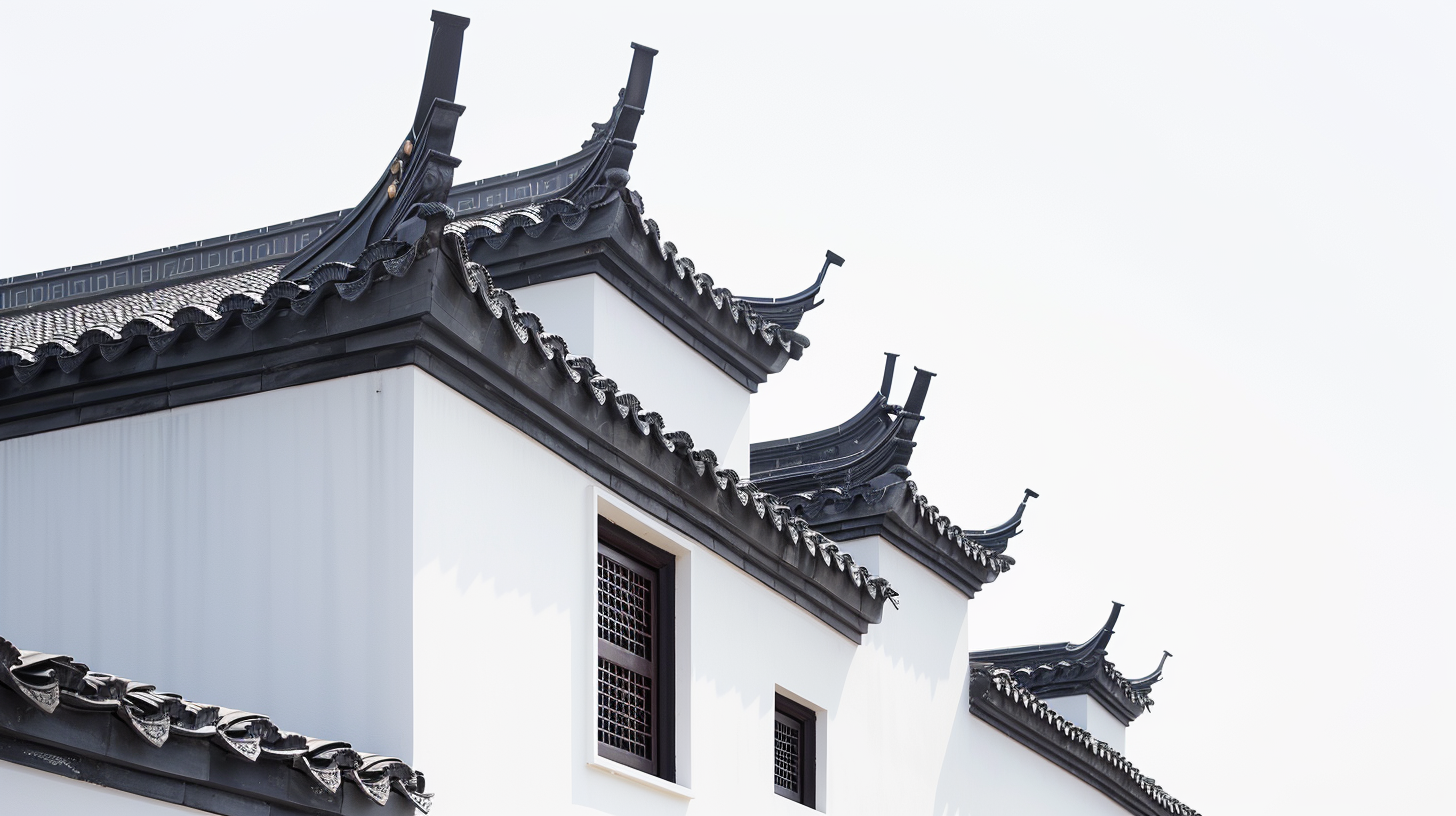 特色古建筑尽显中国风宣传物料