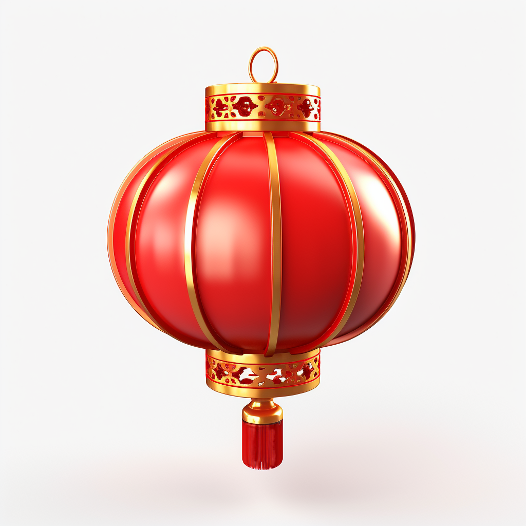 喜庆中国风红灯笼 传统节日宣传物料
