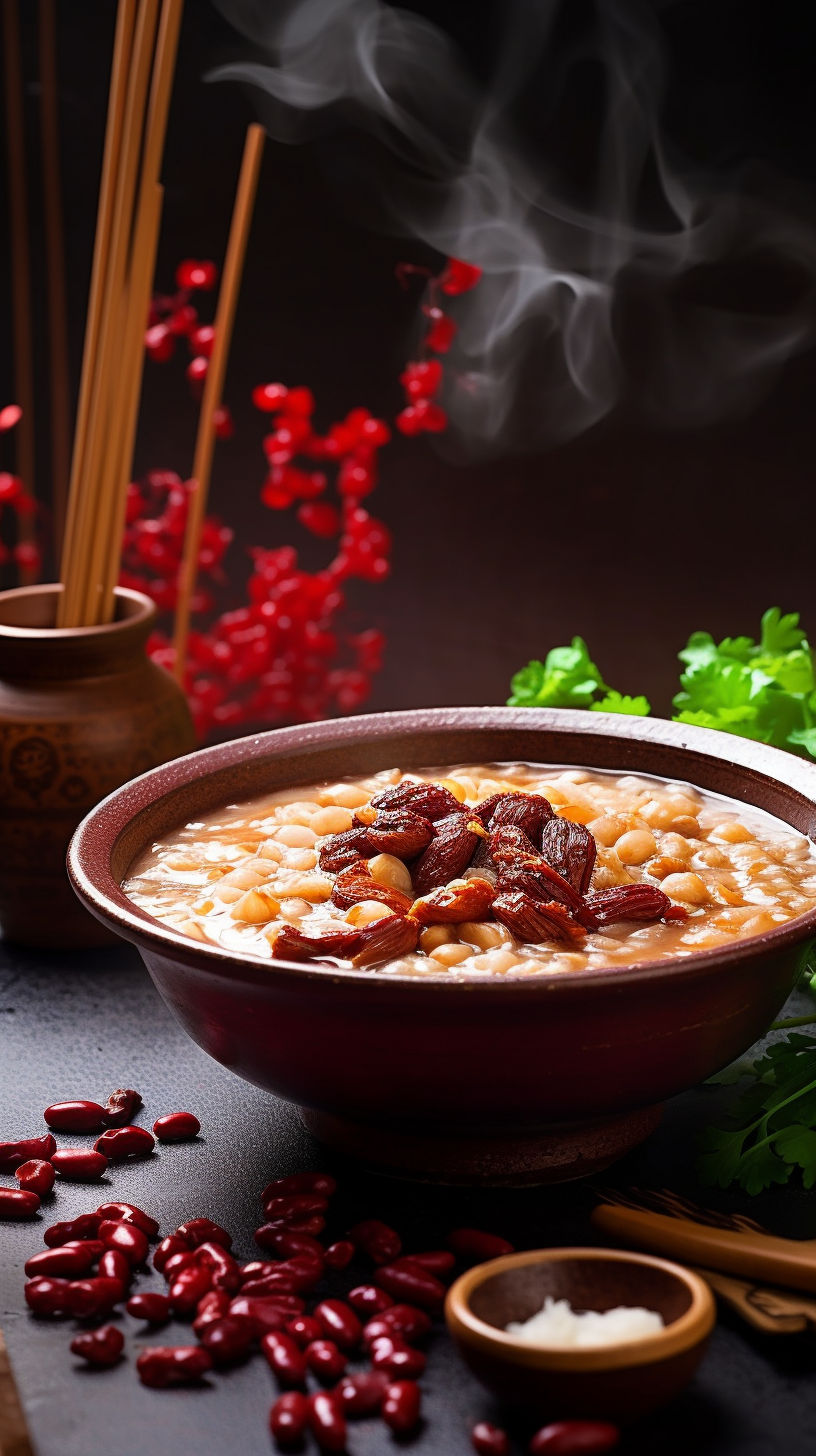美味红豆汤中式养生滋补的经典饮品