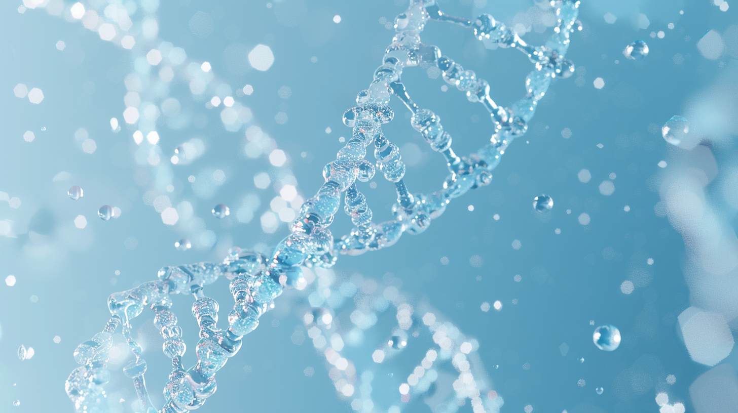 DNA双螺旋结构生物科研相关高清素材图