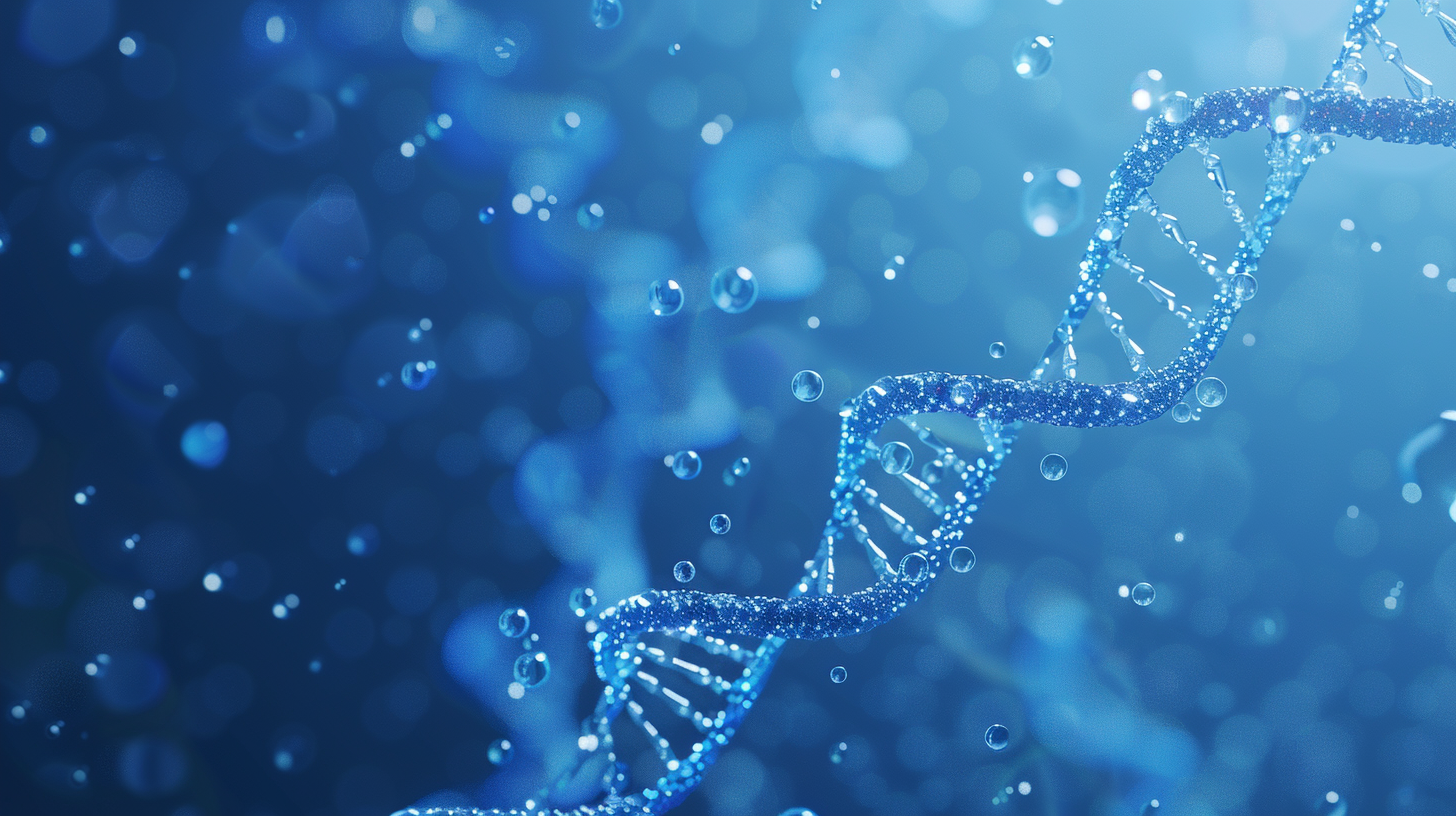 双螺旋结构DNA展现生物科技