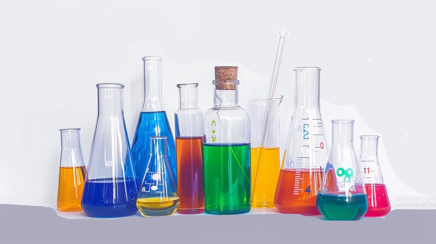 多彩化学实验器皿 科研教学素材