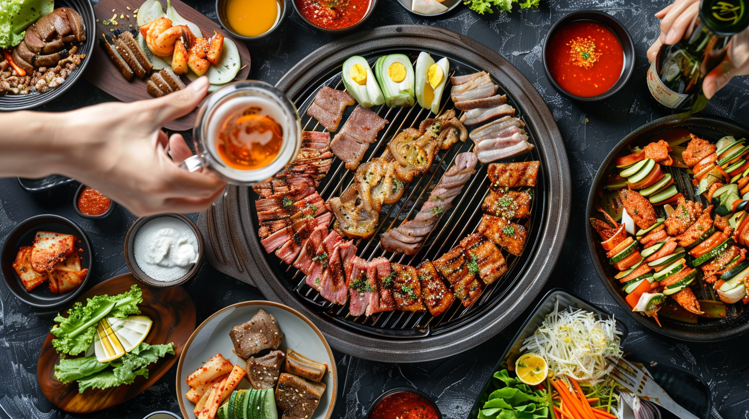 丰富多样的烧烤美食盛宴享受