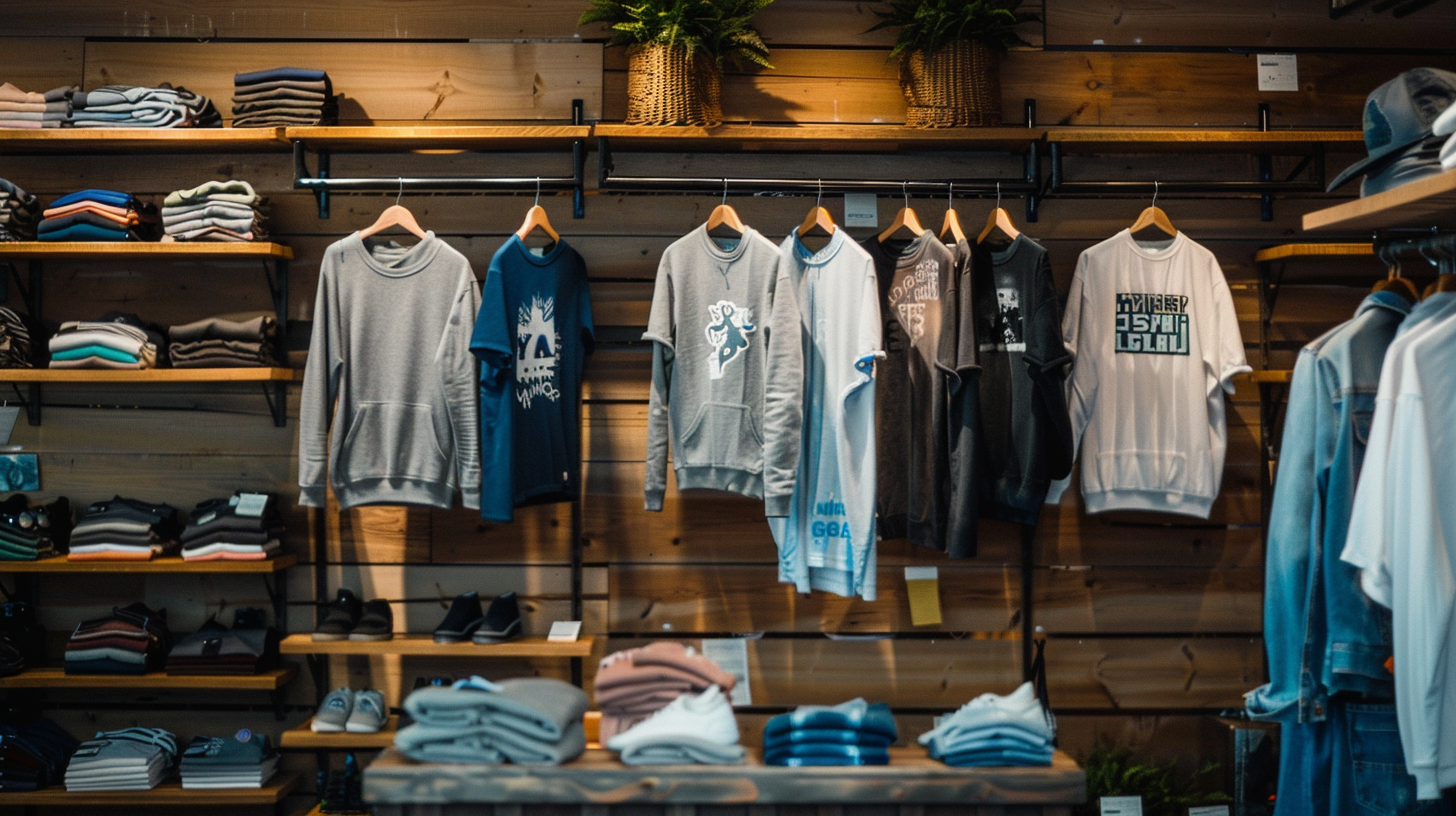 时尚服饰店陈列展示潮流服装