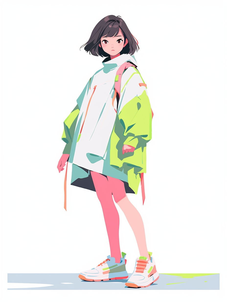 时尚女孩穿搭