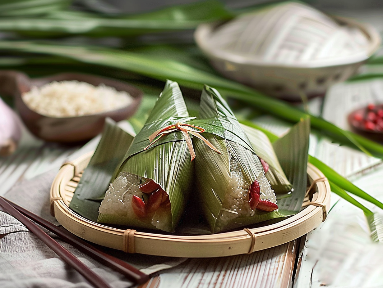 美味粽子来袭传统美食的独特魅力