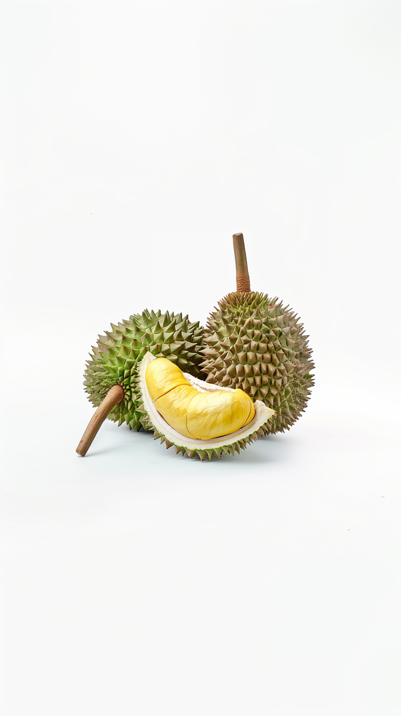 美味榴莲新鲜水果的极致呈现