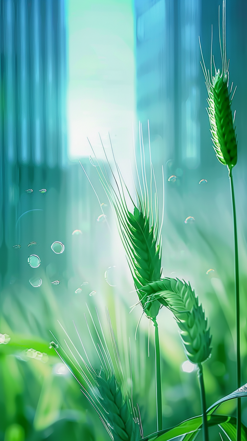 清新小麦壁纸