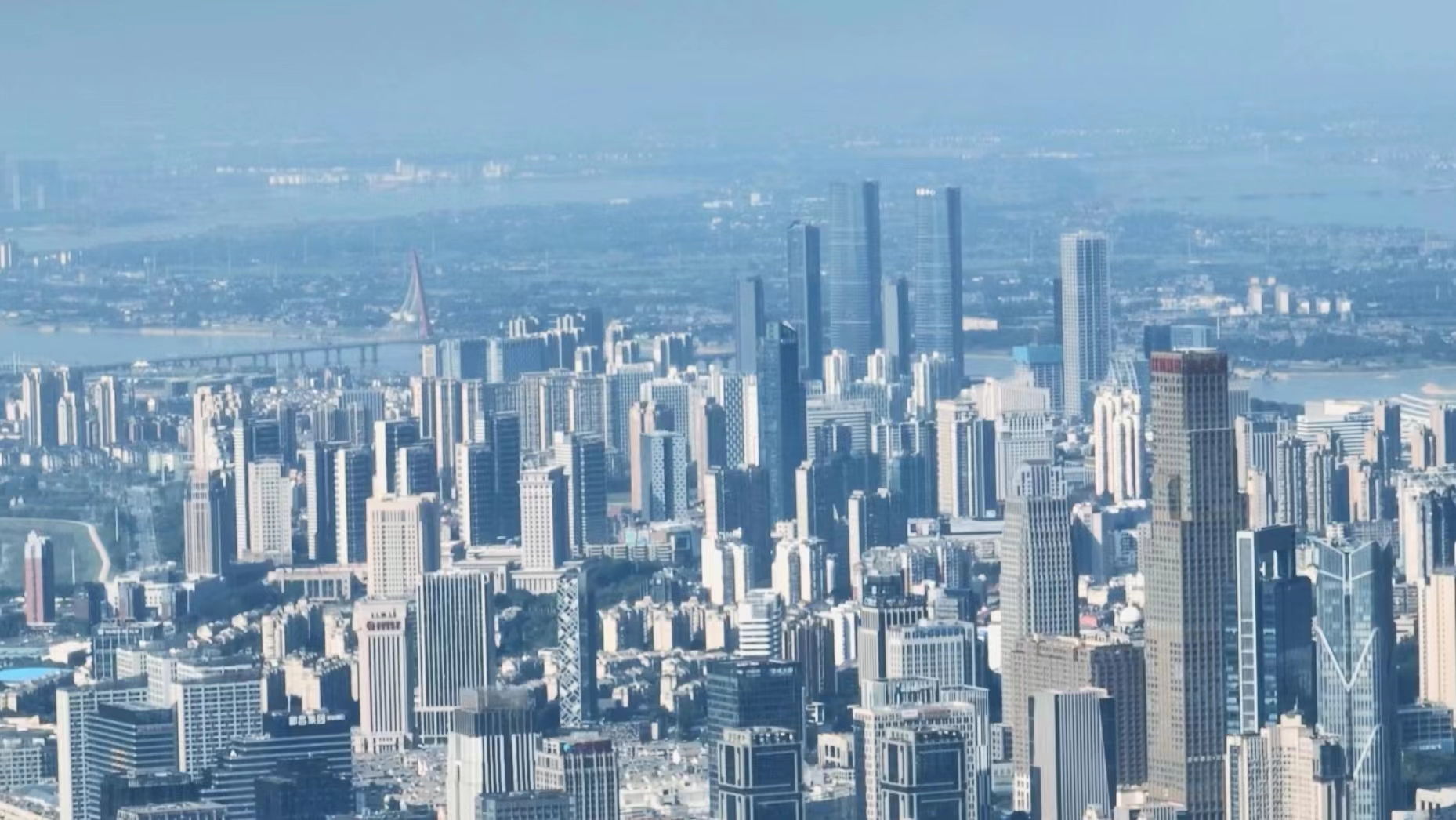 现代化大都市全景城市魅力与繁荣