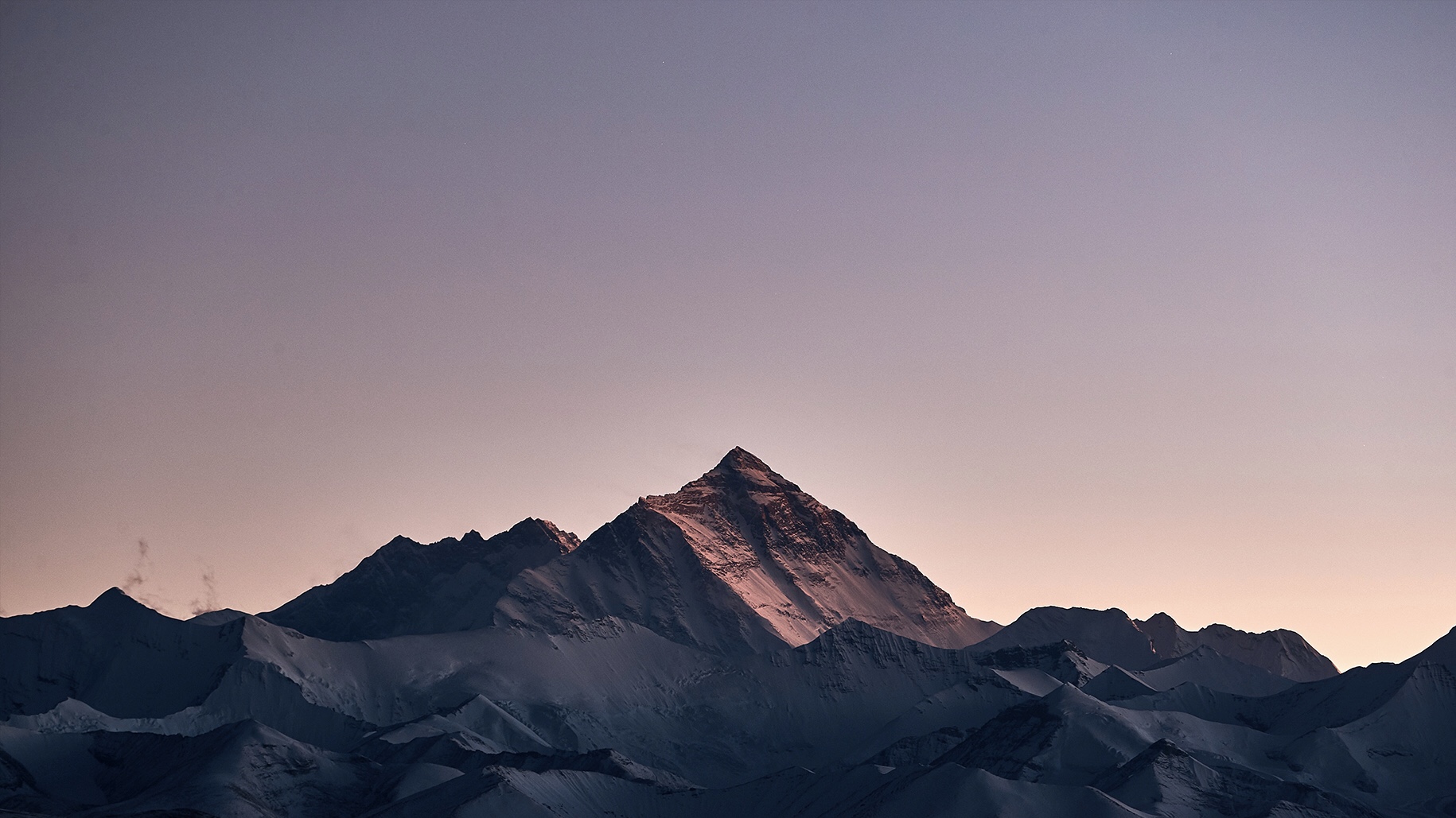 壮丽雪山风景图电脑壁纸素材