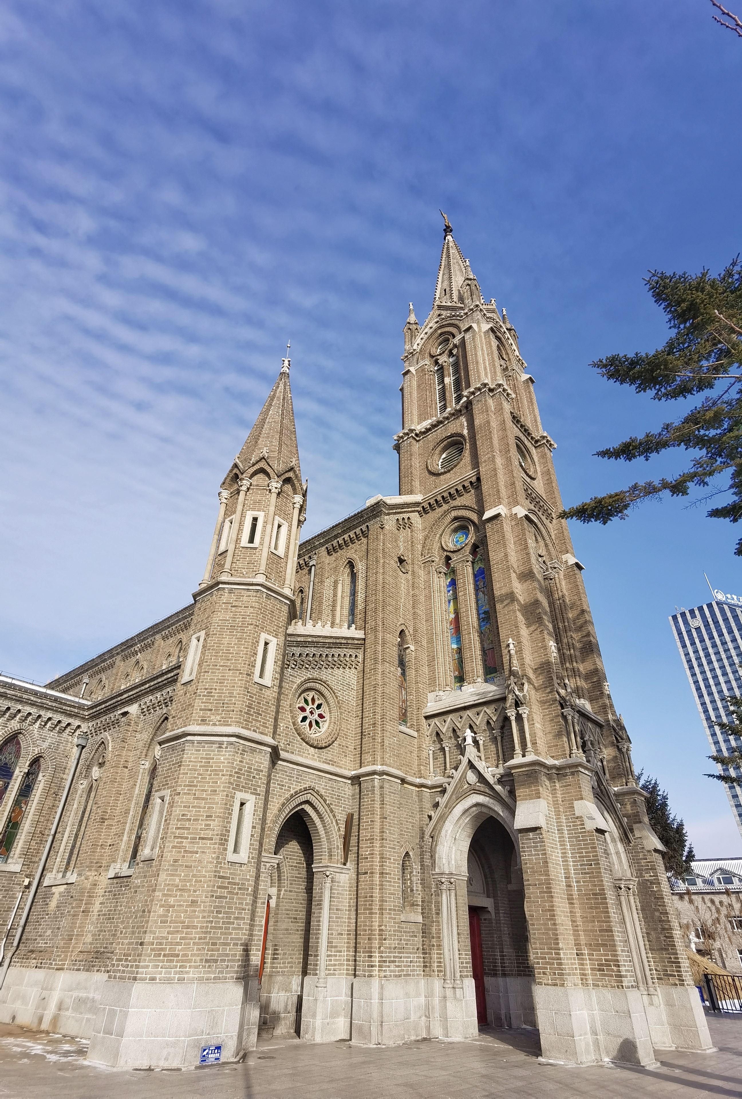 宏伟古建筑教堂欧式风情