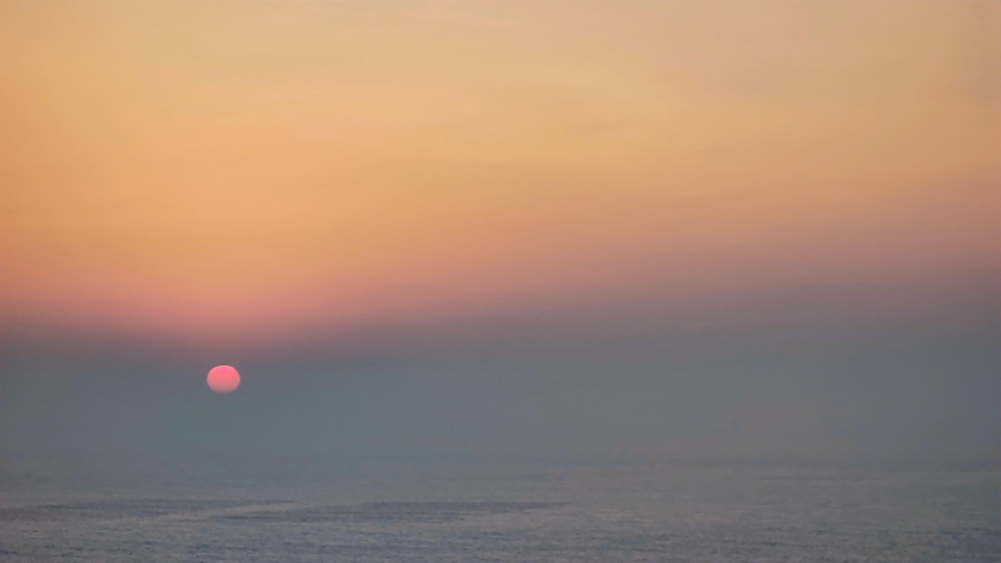 海上日落美景 绝佳手机壁纸素材