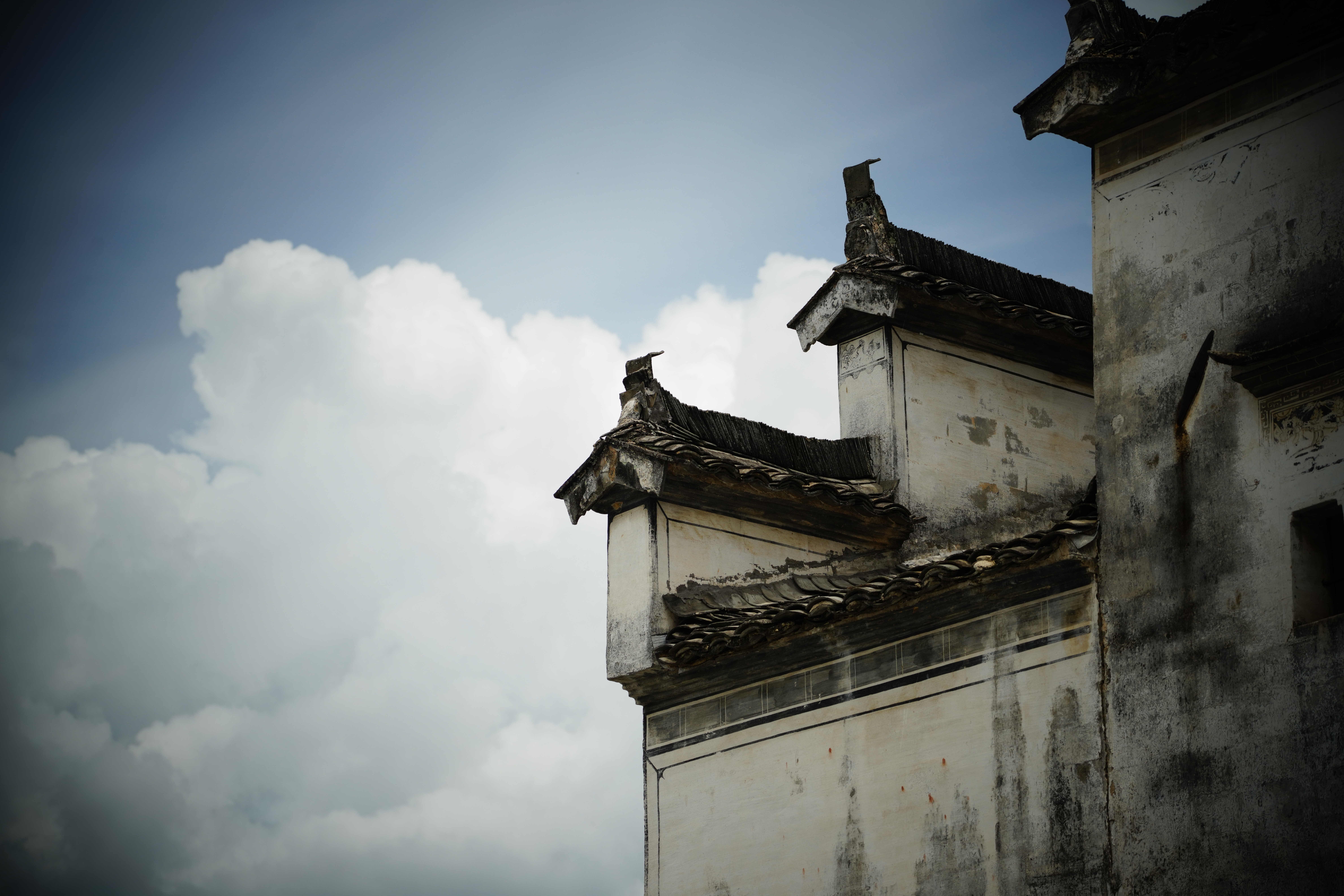 古旧建筑沧桑之美 纹理背景素材
