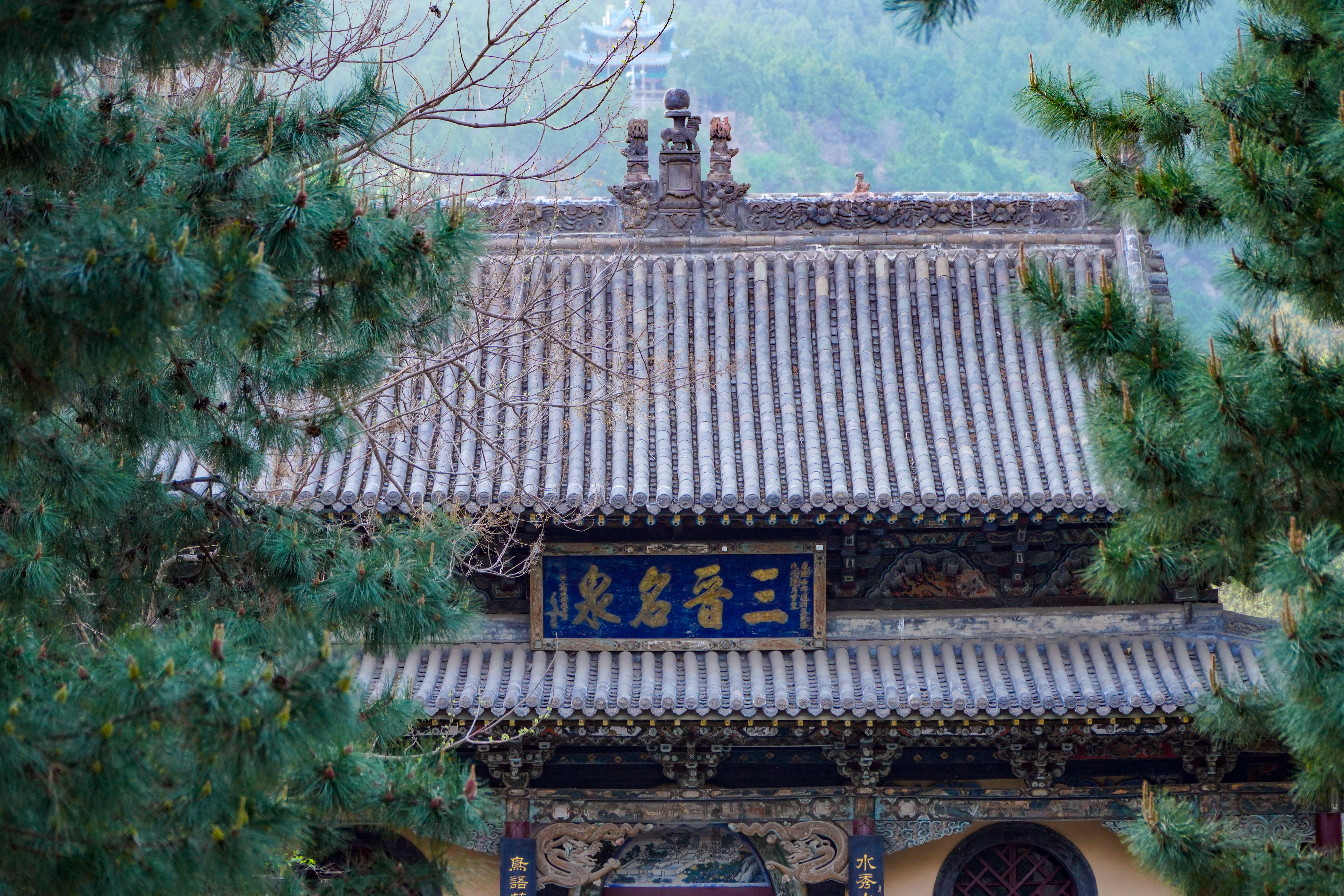 古色古香的三晋名香古建筑历史韵味
