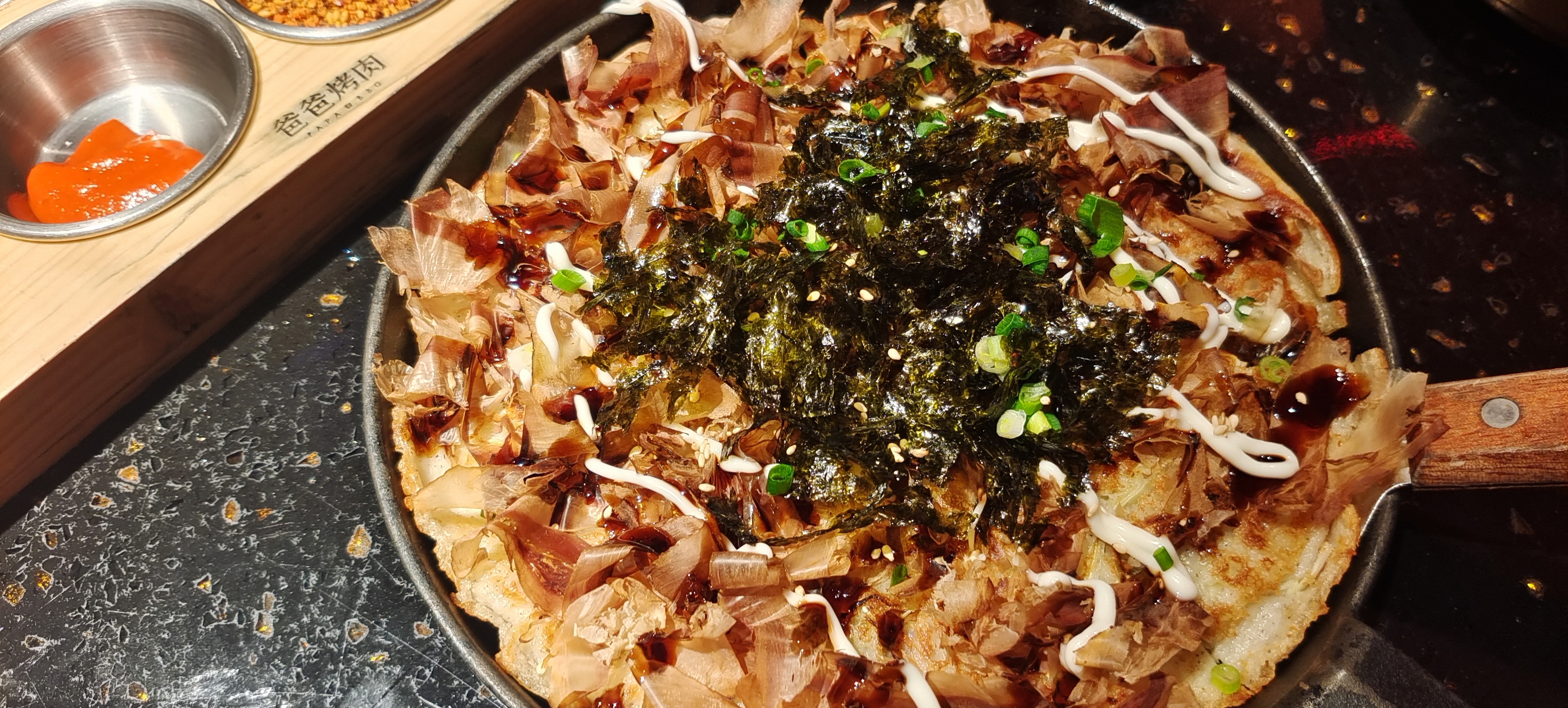 美味日式海鲜煎饼，特色日式料理惊艳味蕾