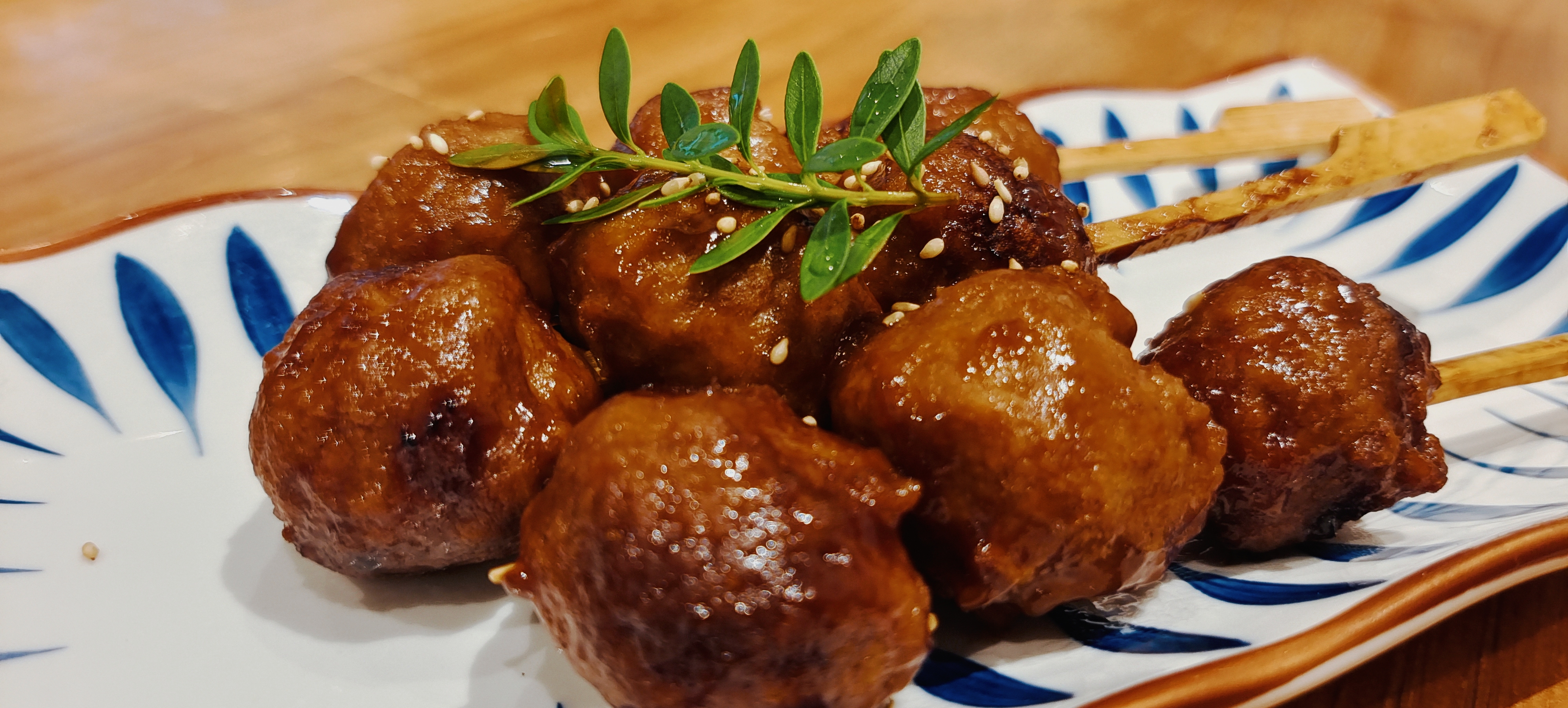 美味肉丸串烧，舌尖上的中式美食诱惑