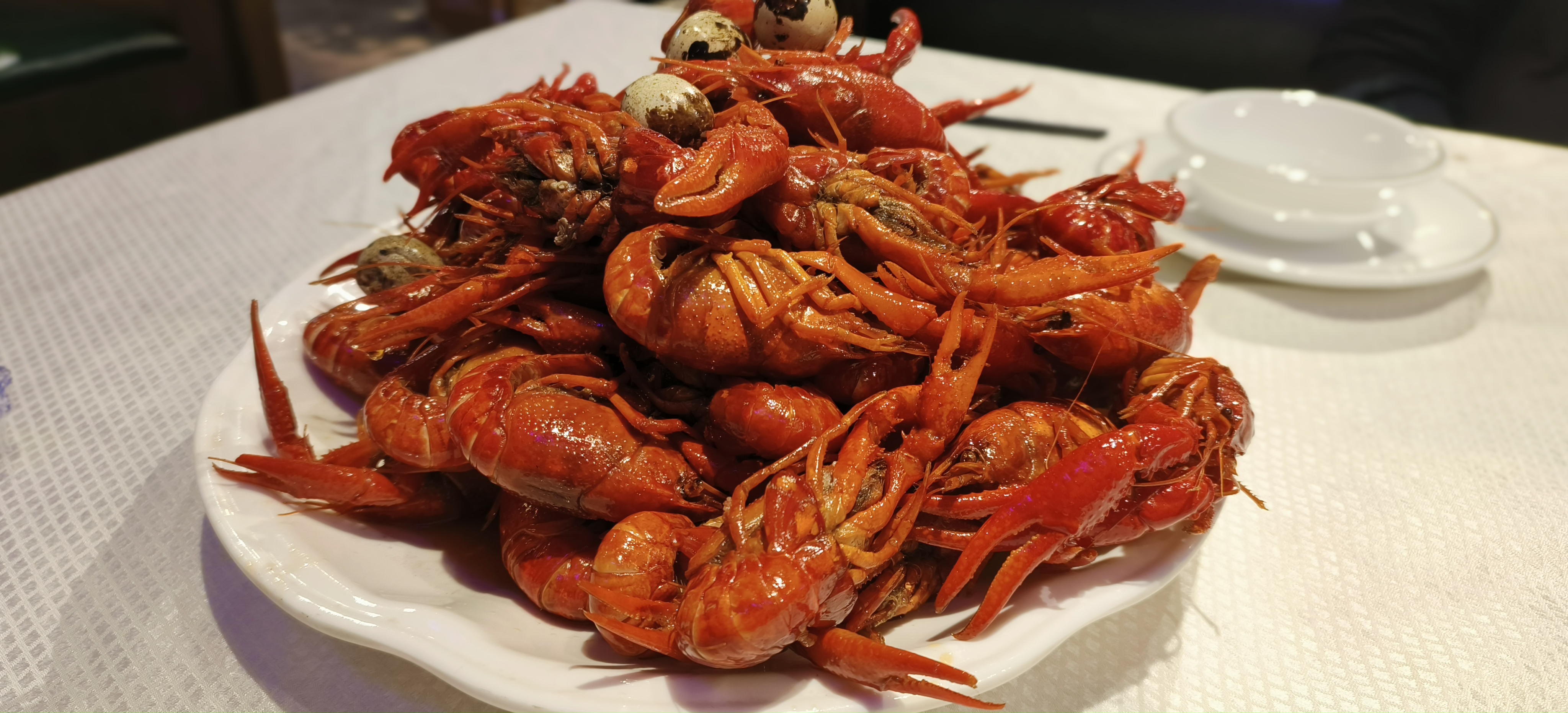 色泽诱人的小龙虾美食中餐魅力