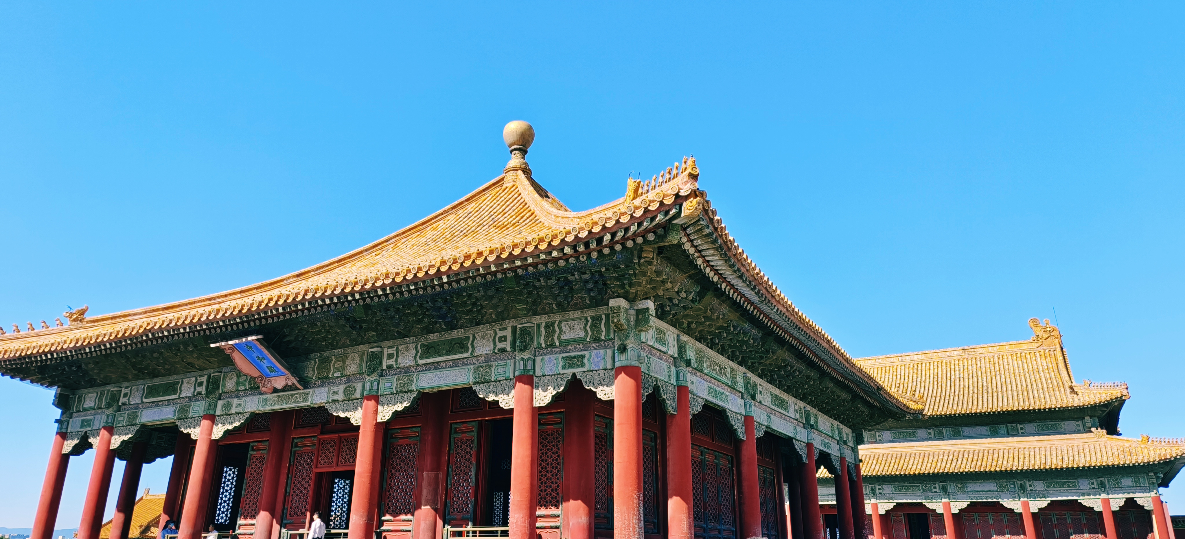 金碧辉煌古建筑中式建筑独特魅力