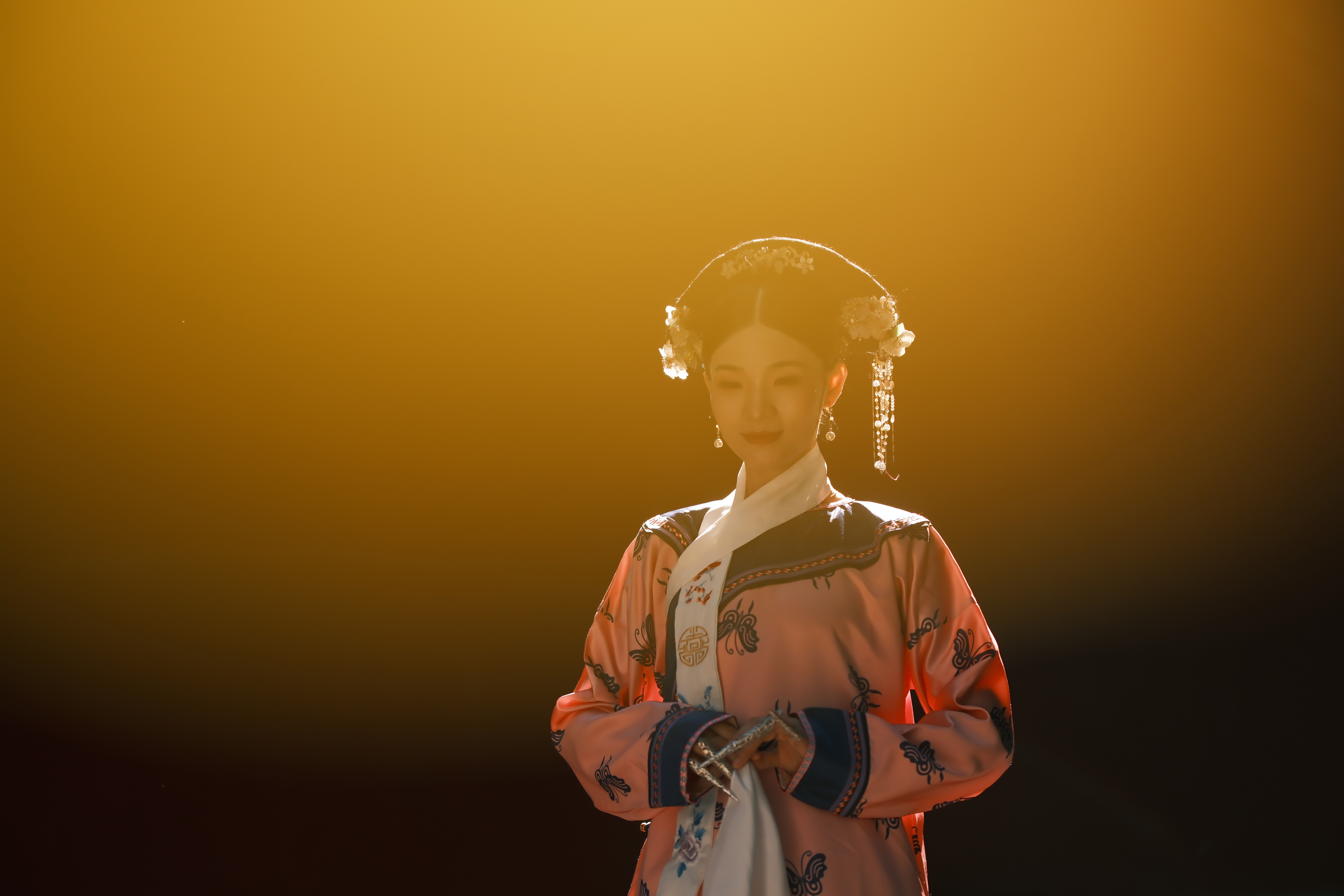 古装人物优雅亮相中国风独特韵味