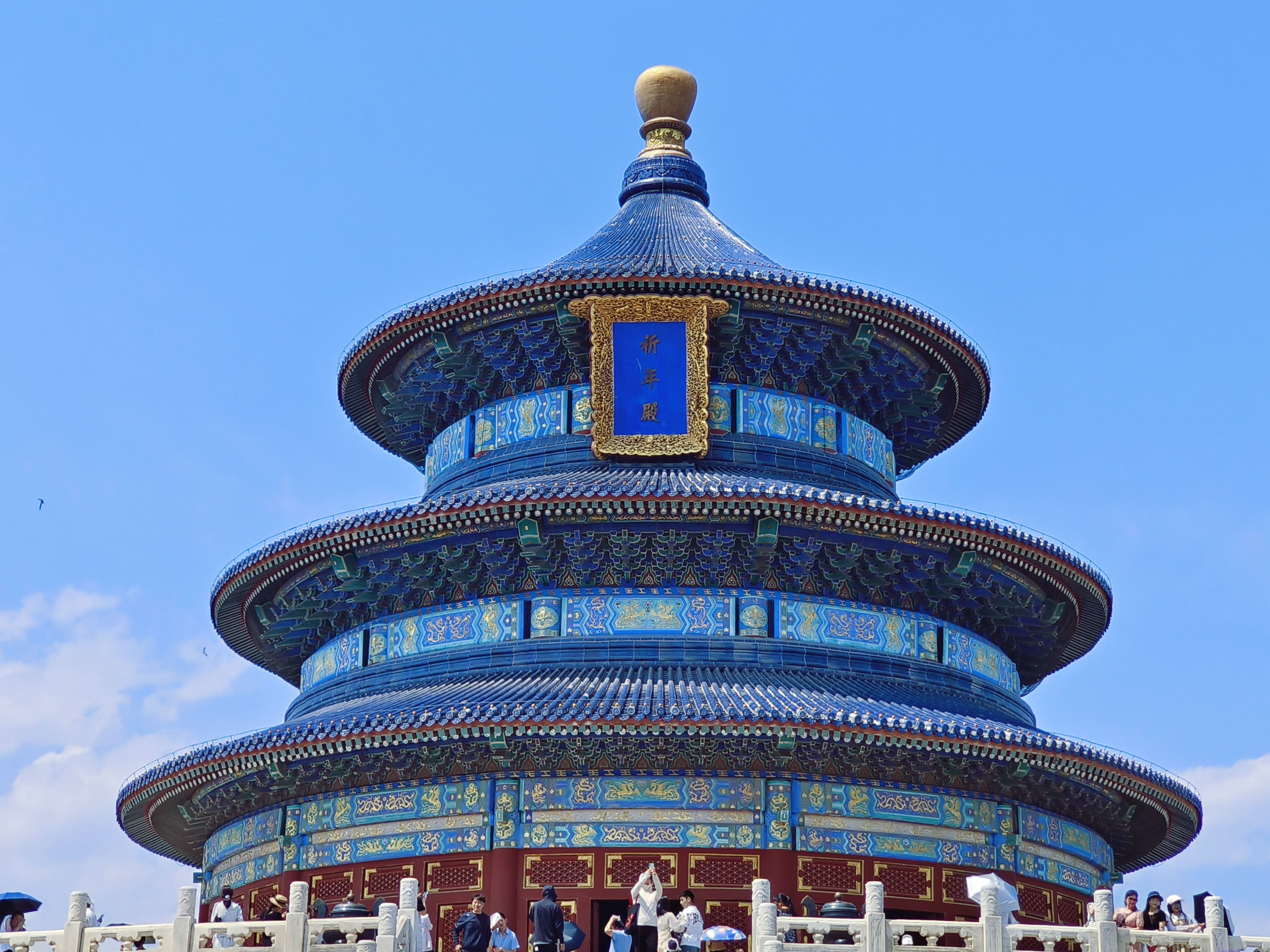 宏伟天坛古建筑尽显中国风之美