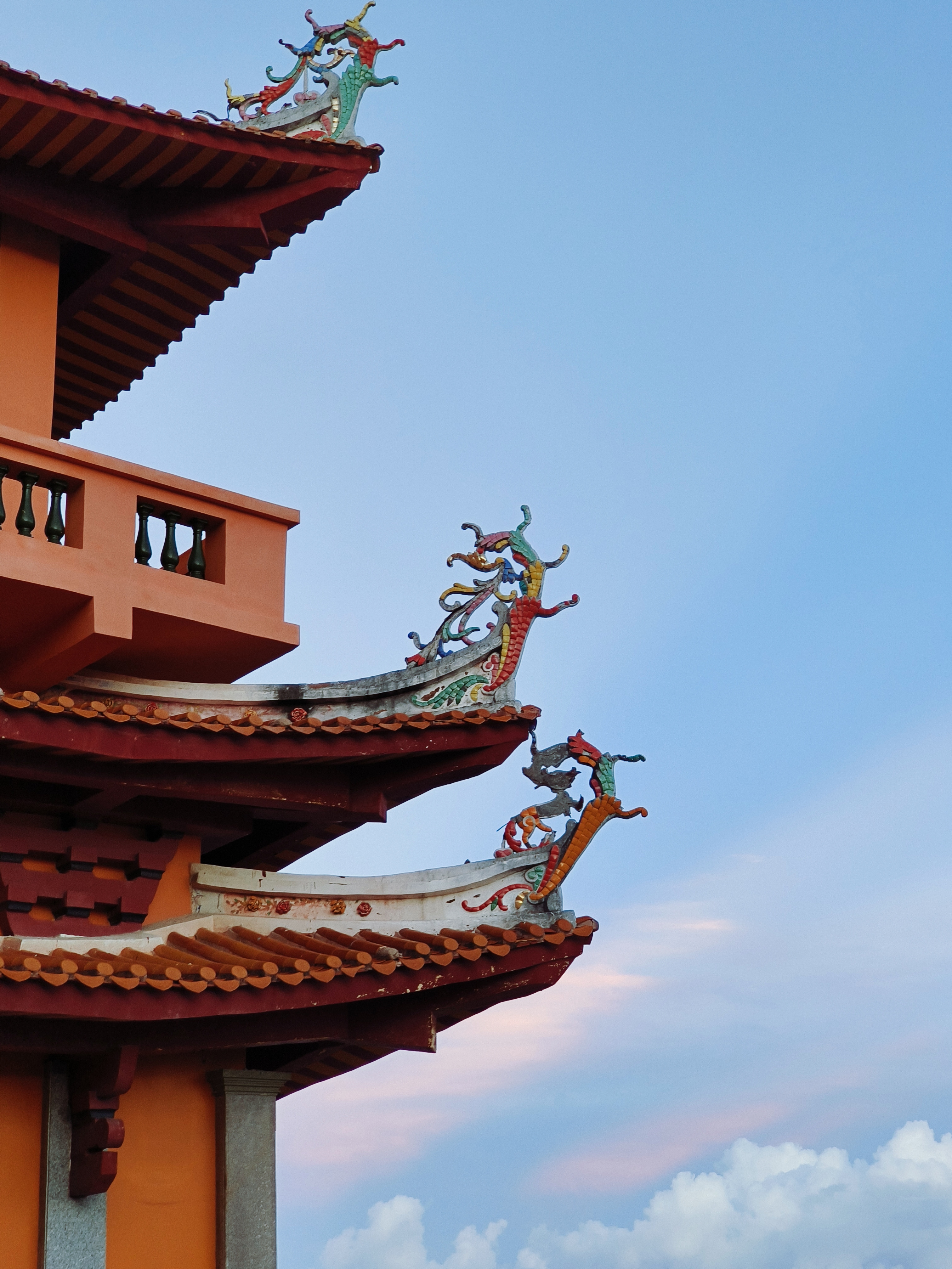 精美古建筑屋檐中国风独特魅力