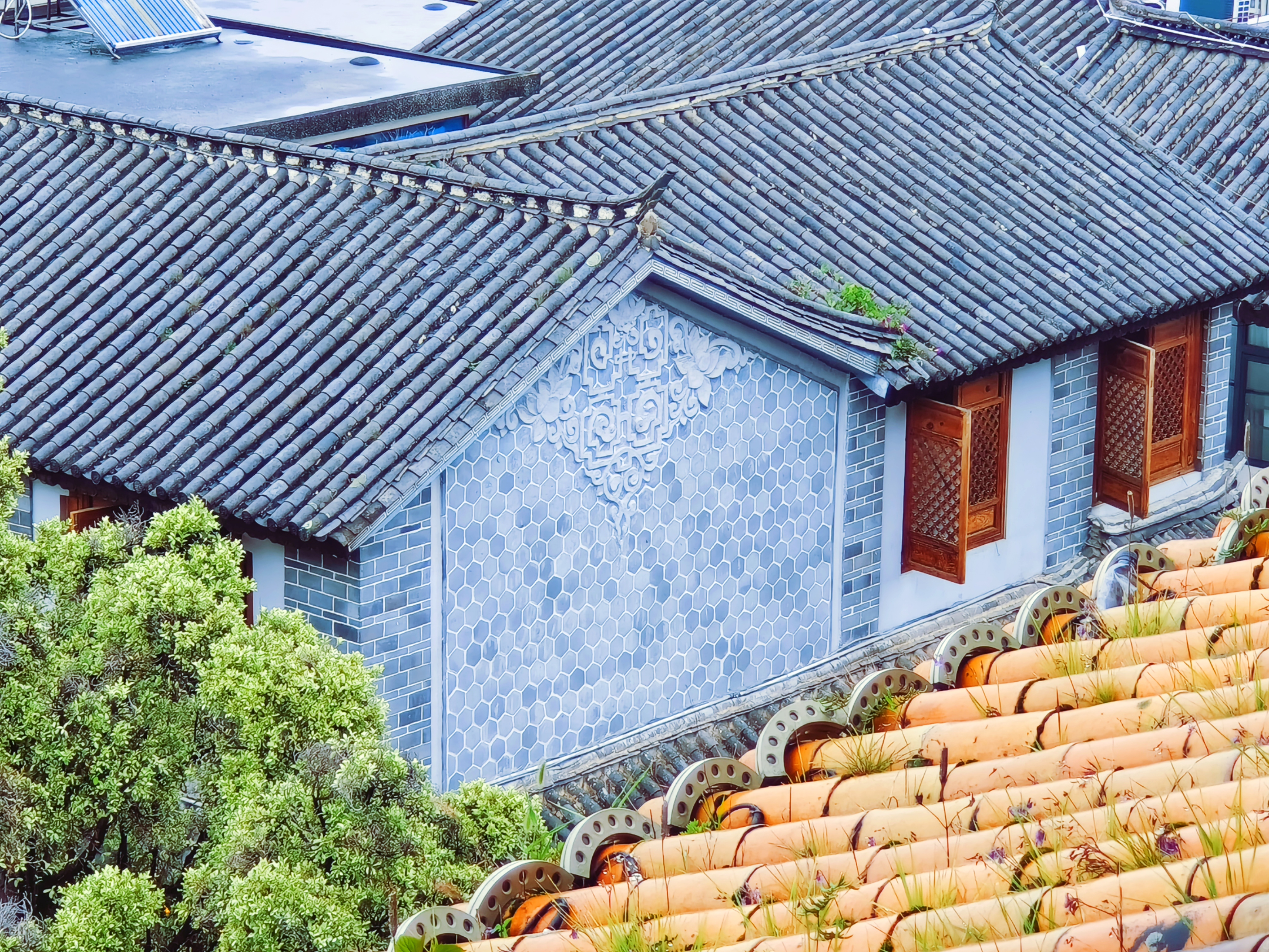 古建筑独特风貌中国风