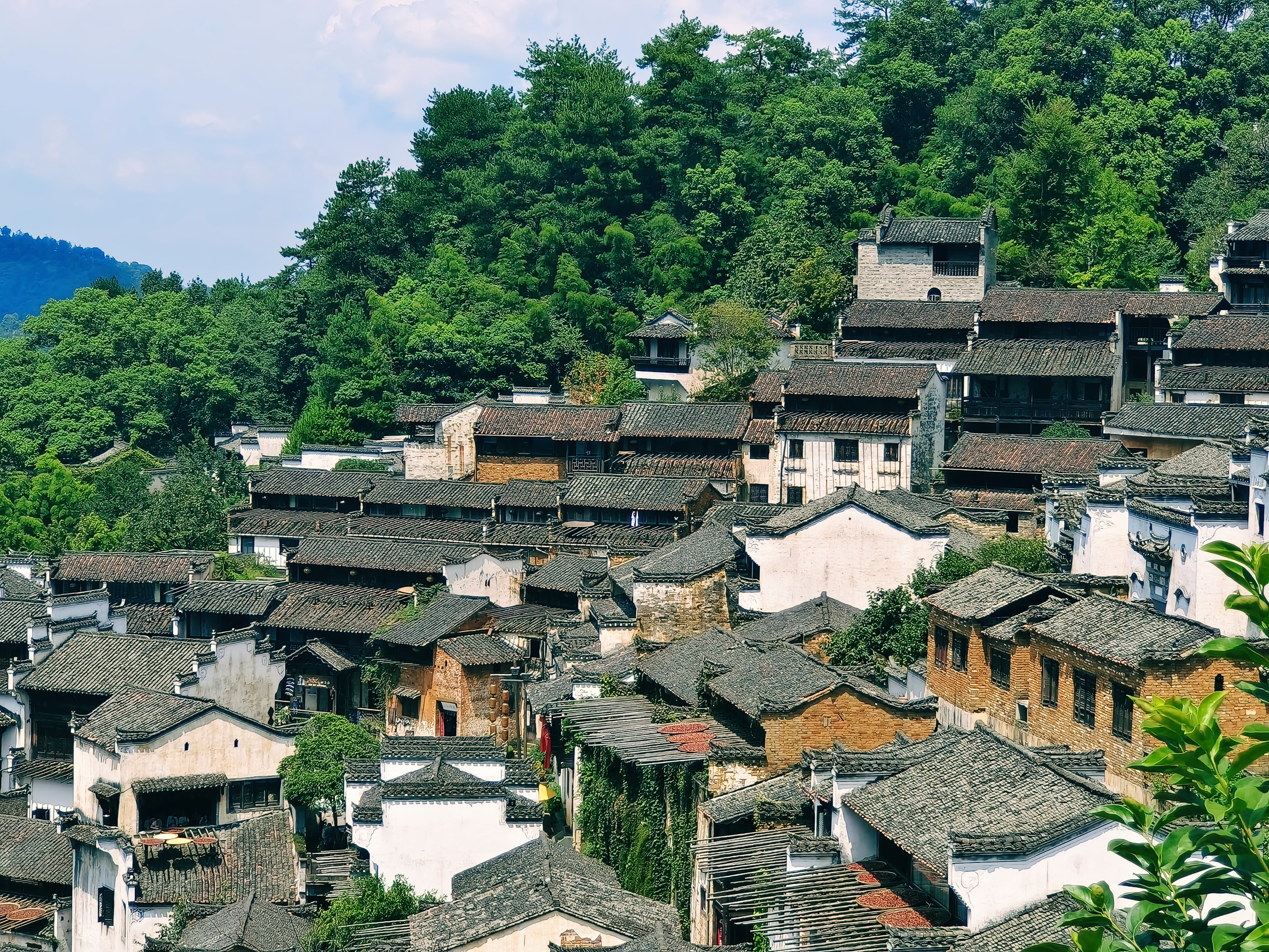 乡村古建筑风貌特色乡村风情醉人心