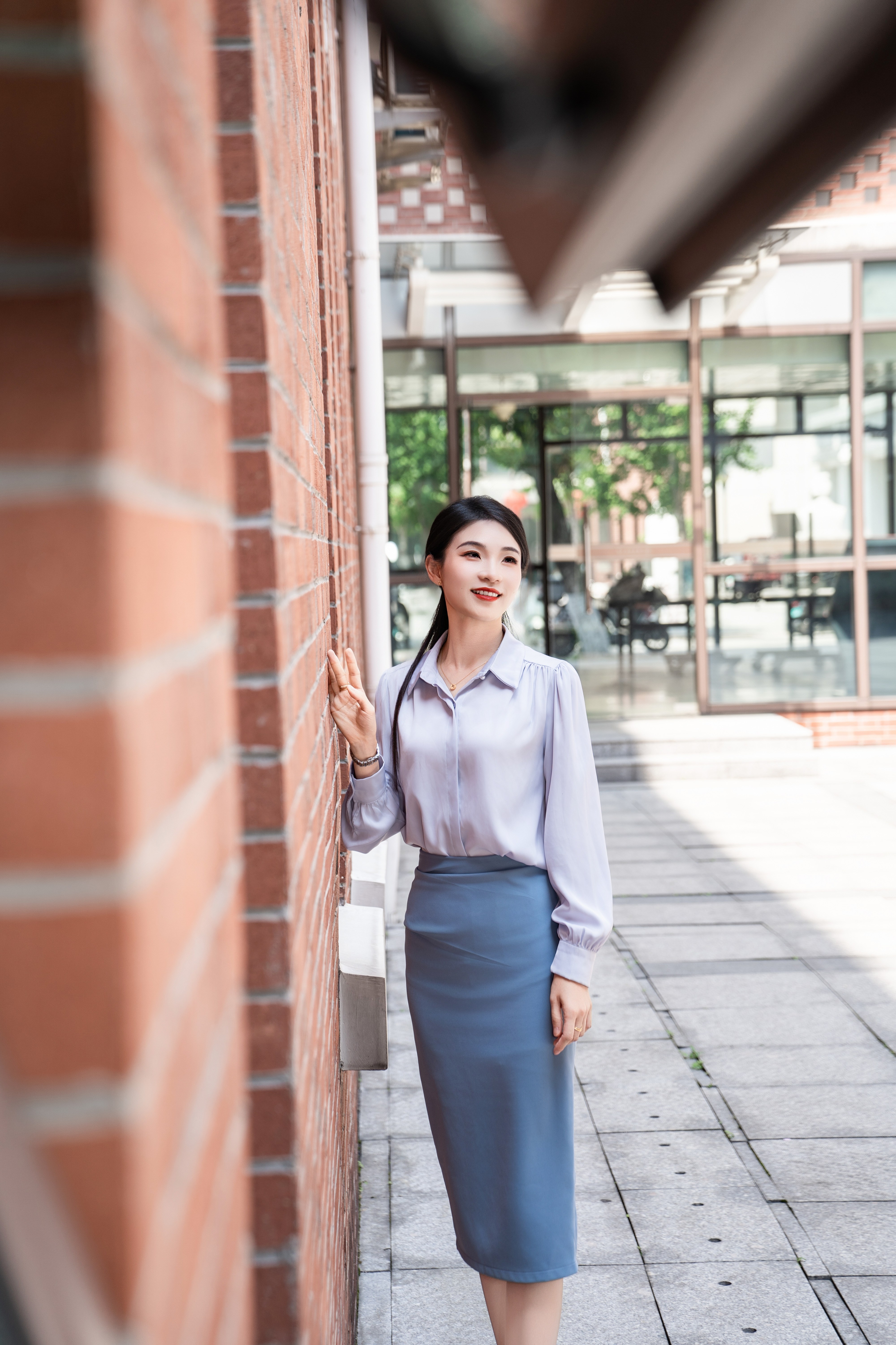 商务女士优雅形象宣传形象