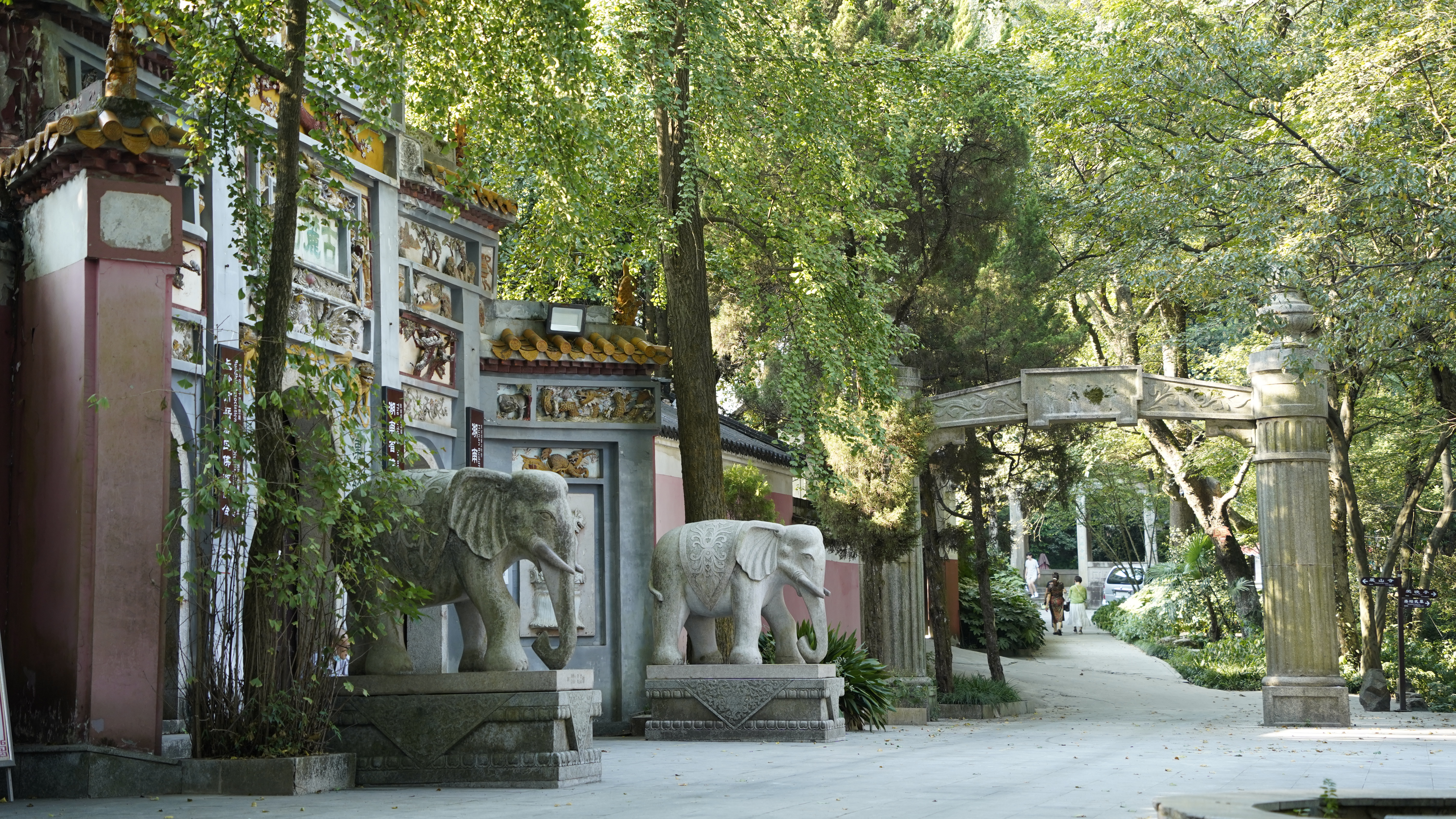 古色古香的古建筑环境 尽显中国风之美