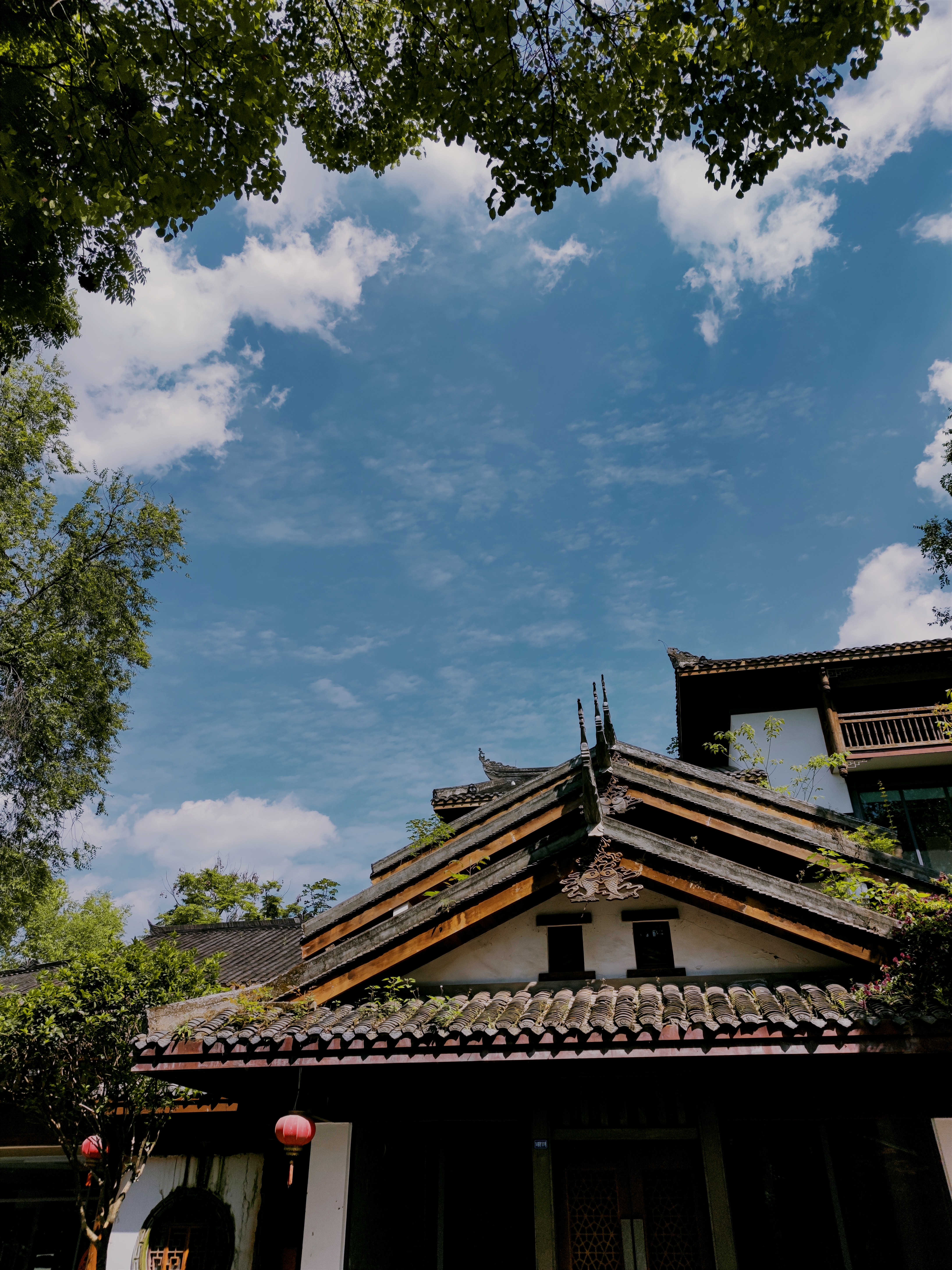 古色古香的古建筑，尽显中国风韵味