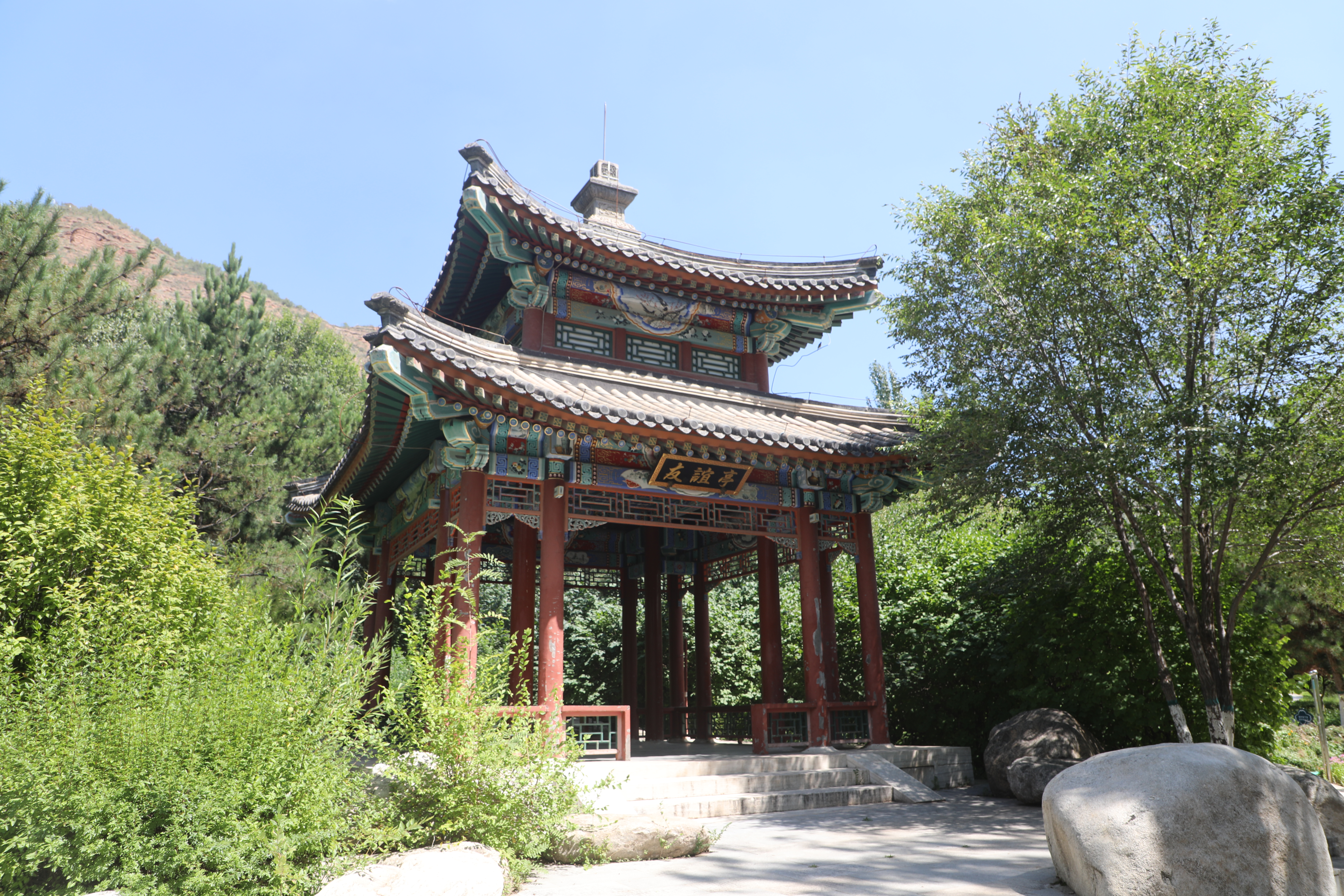 古色古香的中式古建筑尽显独特韵味