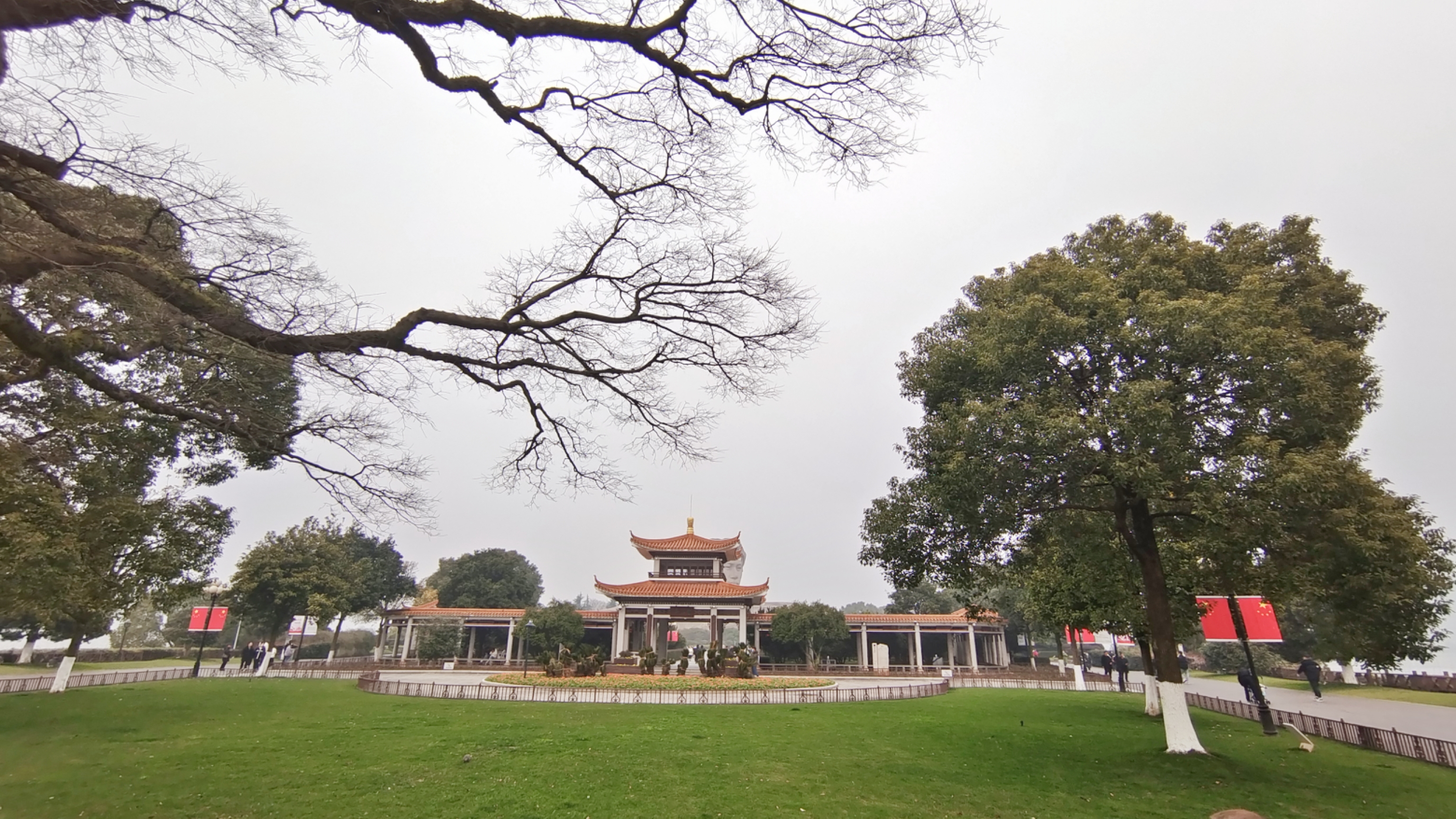 古色古香古建筑，尽显中国风韵味的风景照