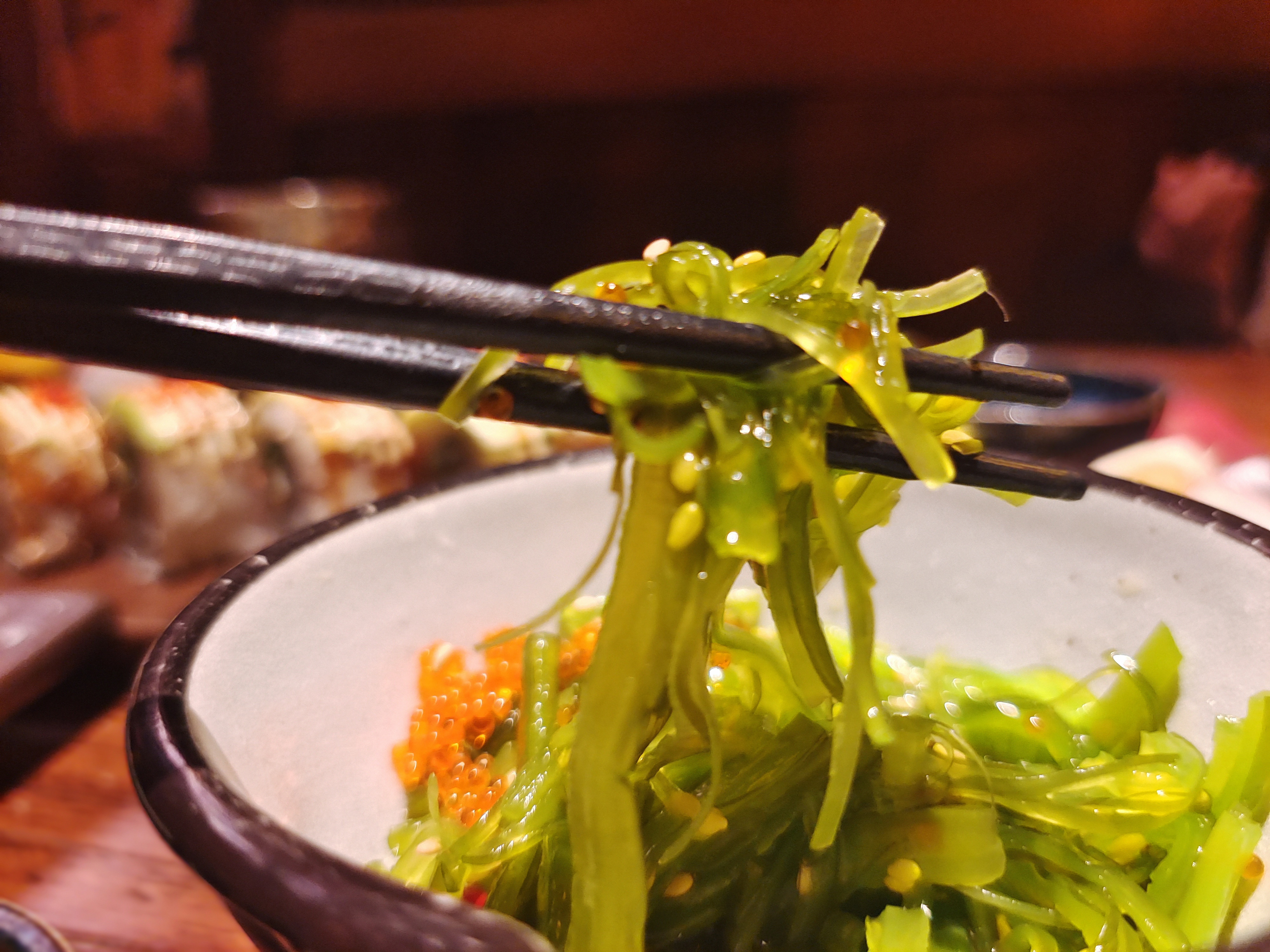 美味海藻菜品，清新餐桌必备宣传物料